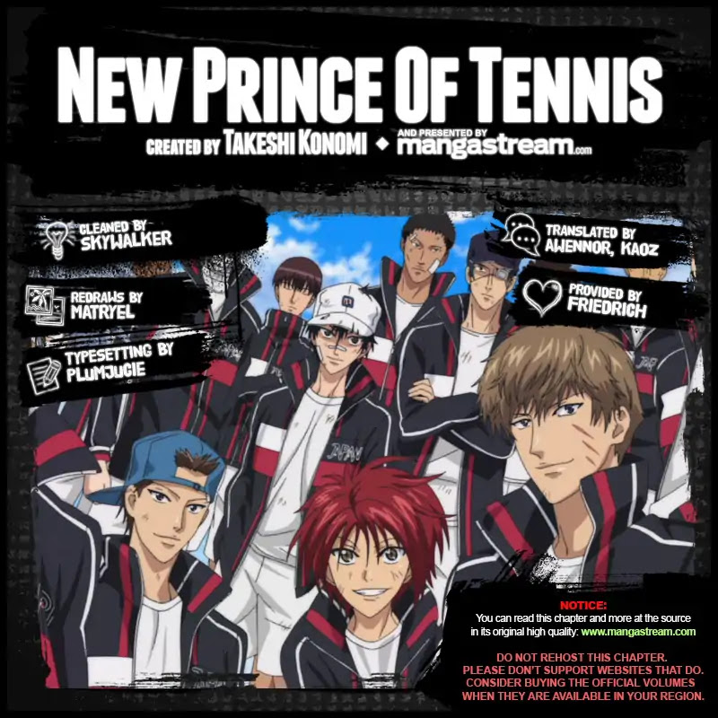 New Prince of Tennis chapter 243 page 2