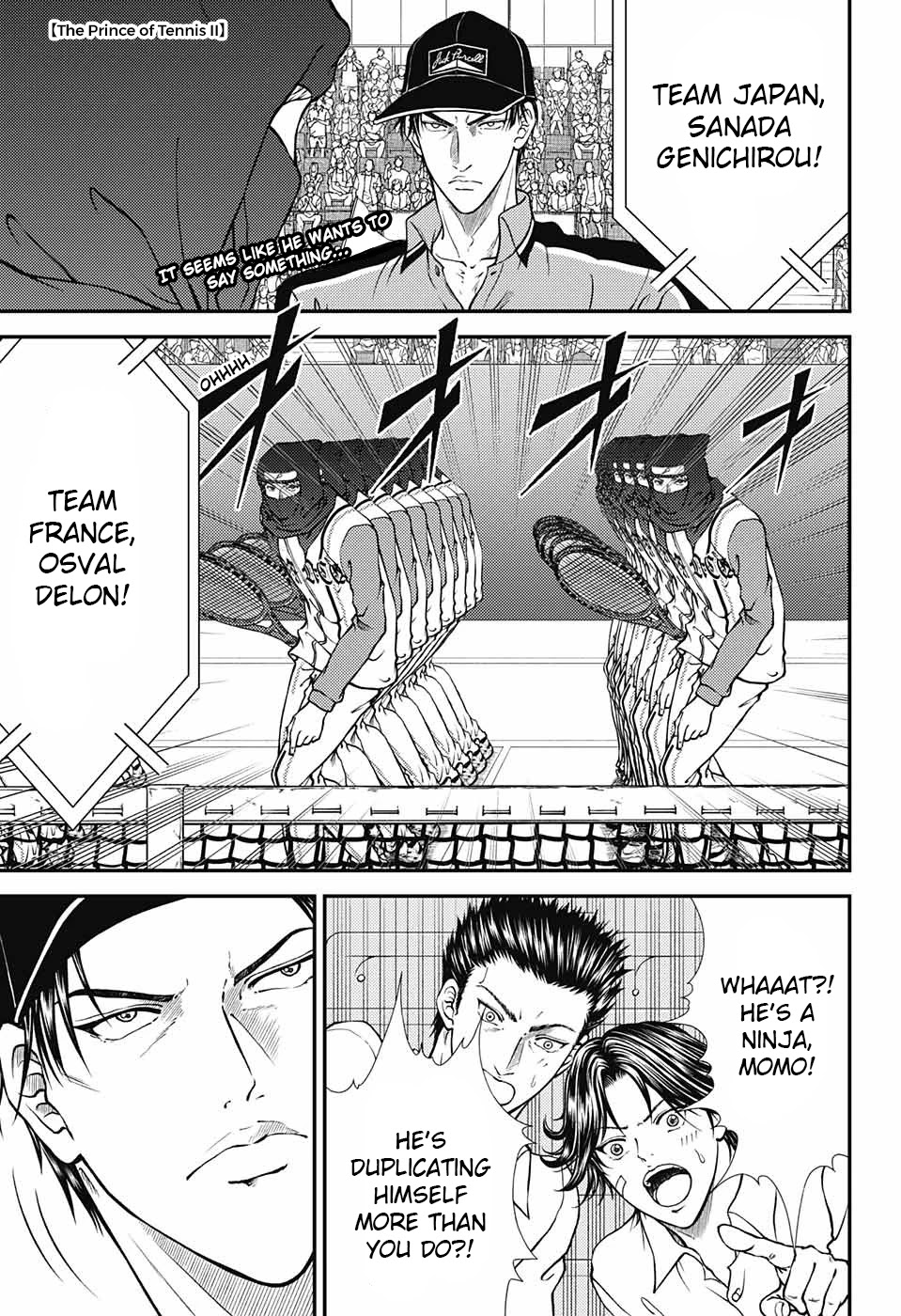 New Prince of Tennis chapter 262 page 1