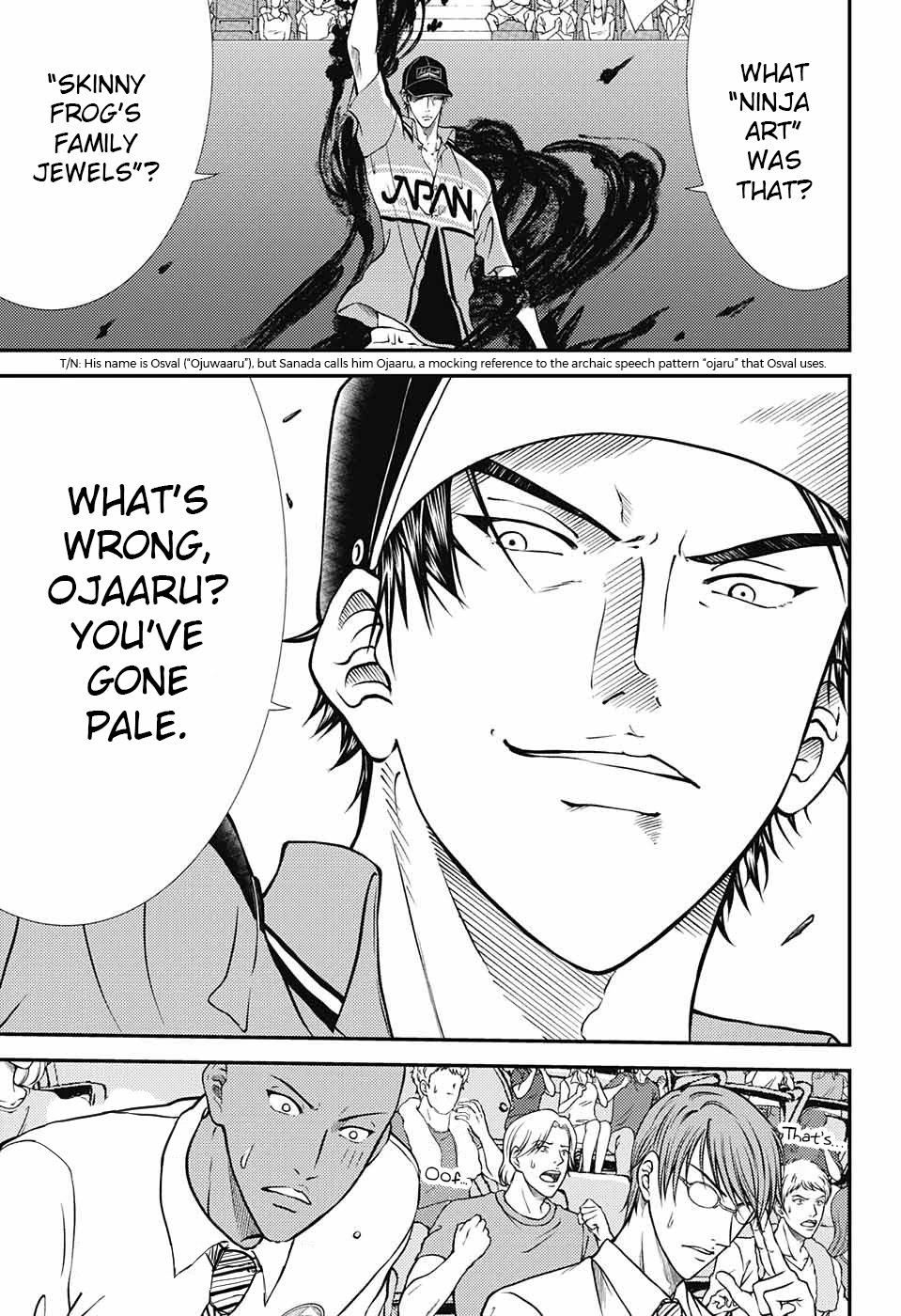 New Prince of Tennis chapter 262 page 9