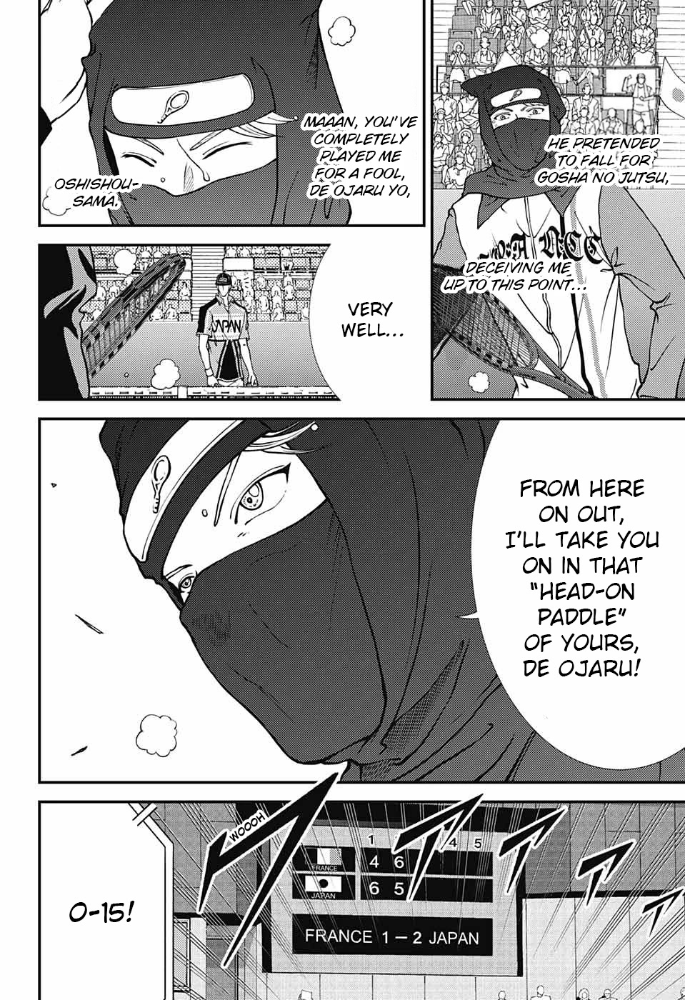 New Prince of Tennis chapter 265 page 3