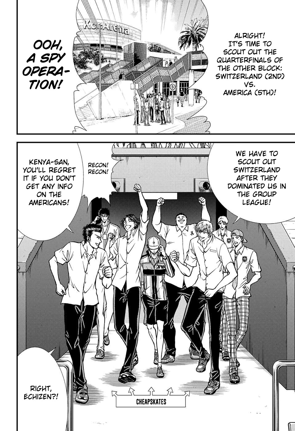 New Prince of Tennis chapter 267 page 3