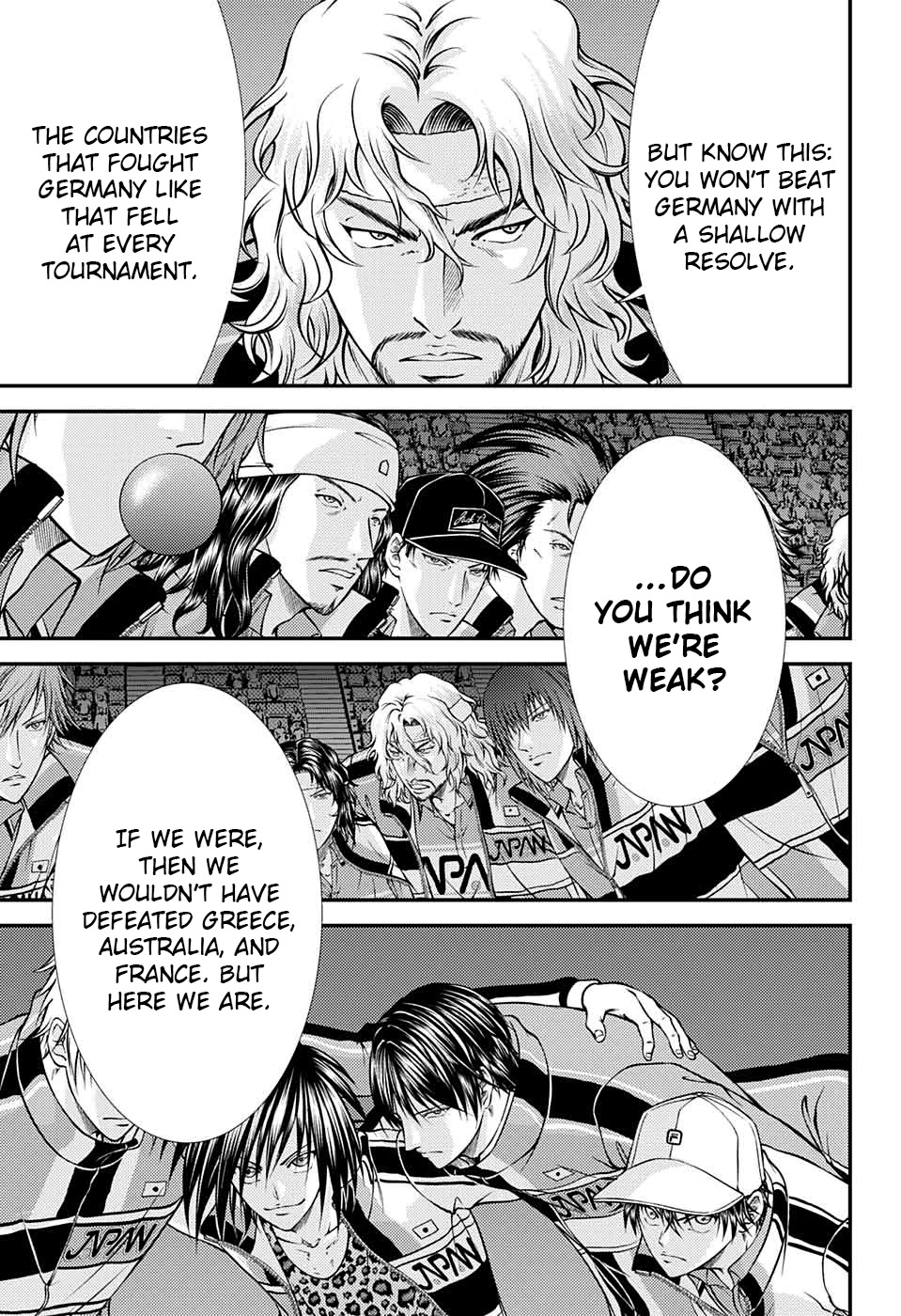 New Prince of Tennis chapter 273 page 3