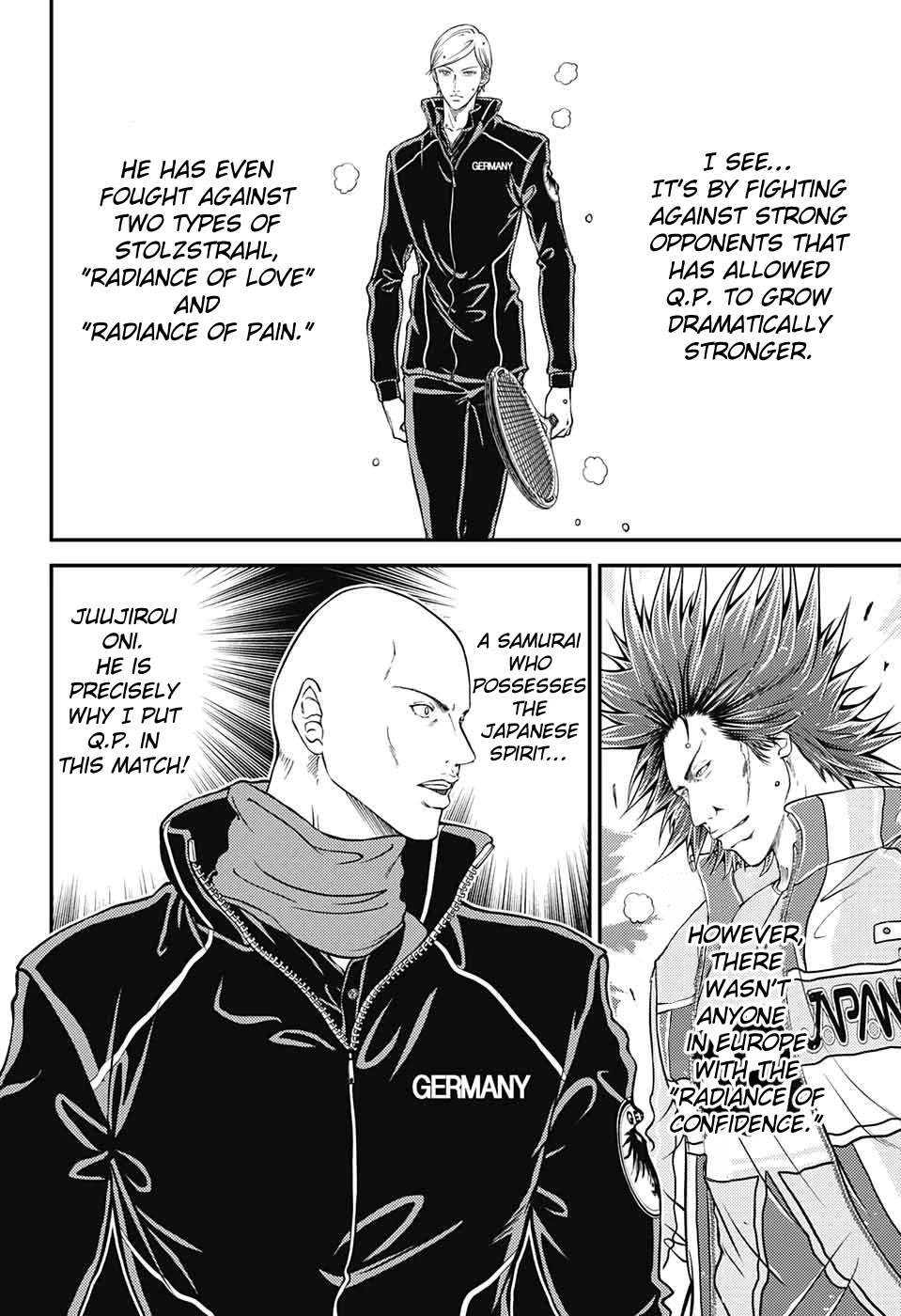 New Prince of Tennis chapter 281 page 9