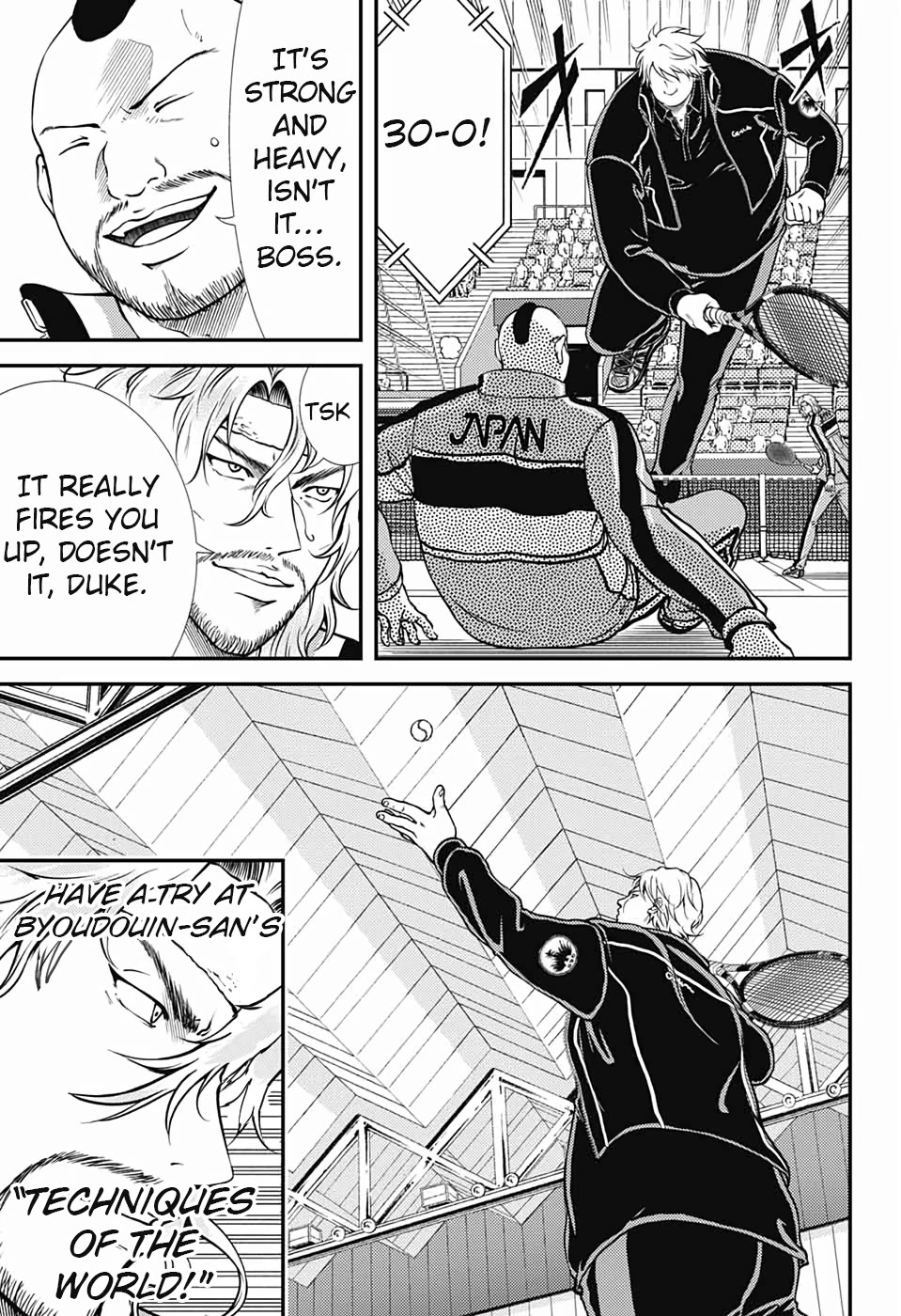 New Prince of Tennis chapter 289 page 9