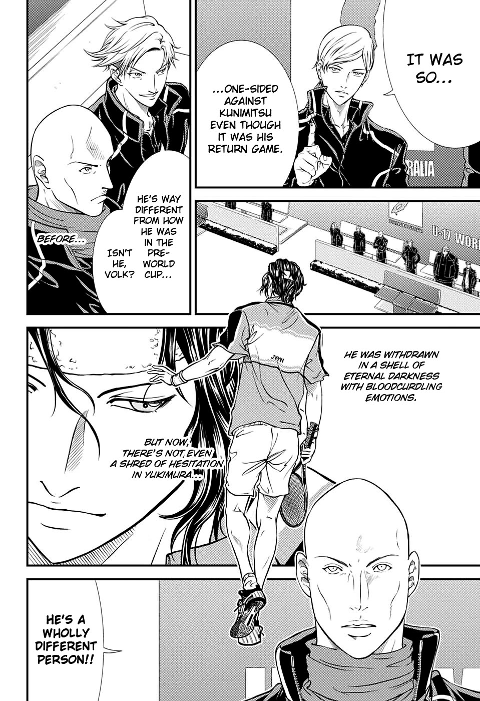 New Prince of Tennis chapter 298 page 4