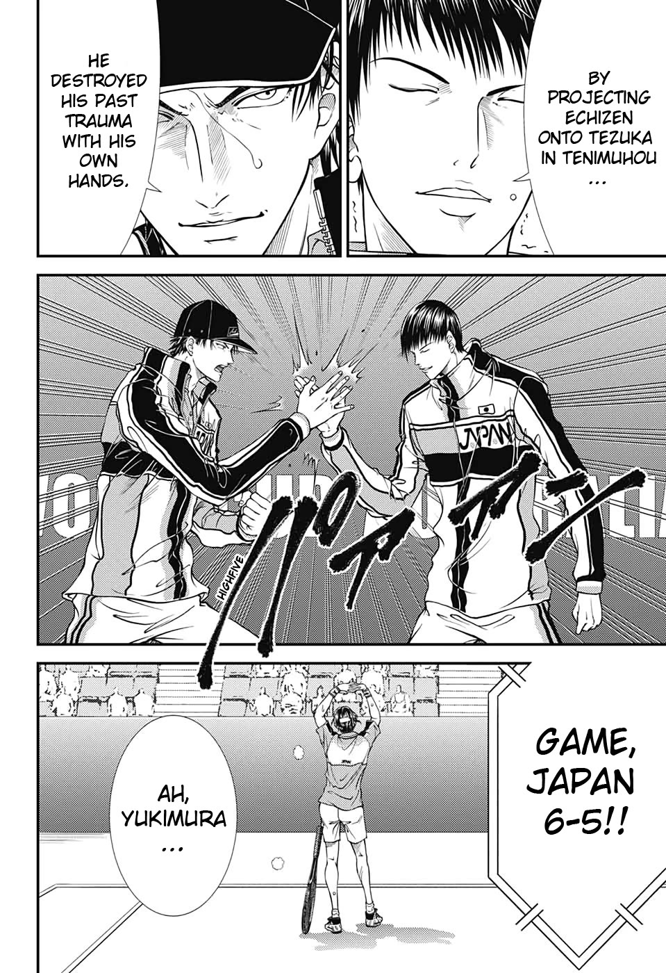 New Prince of Tennis chapter 303 page 2