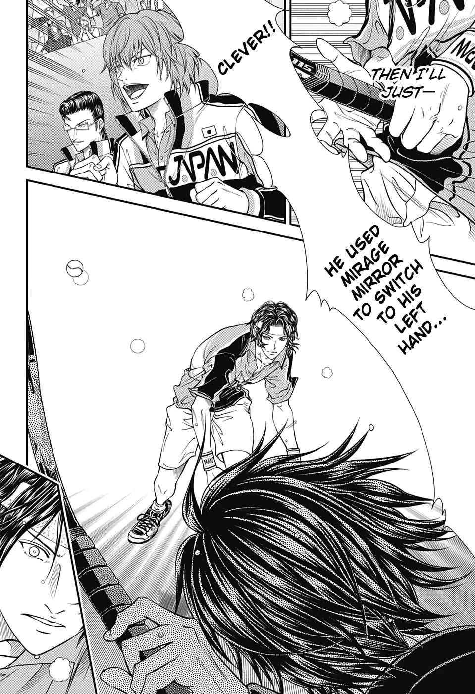 New Prince of Tennis chapter 303 page 8