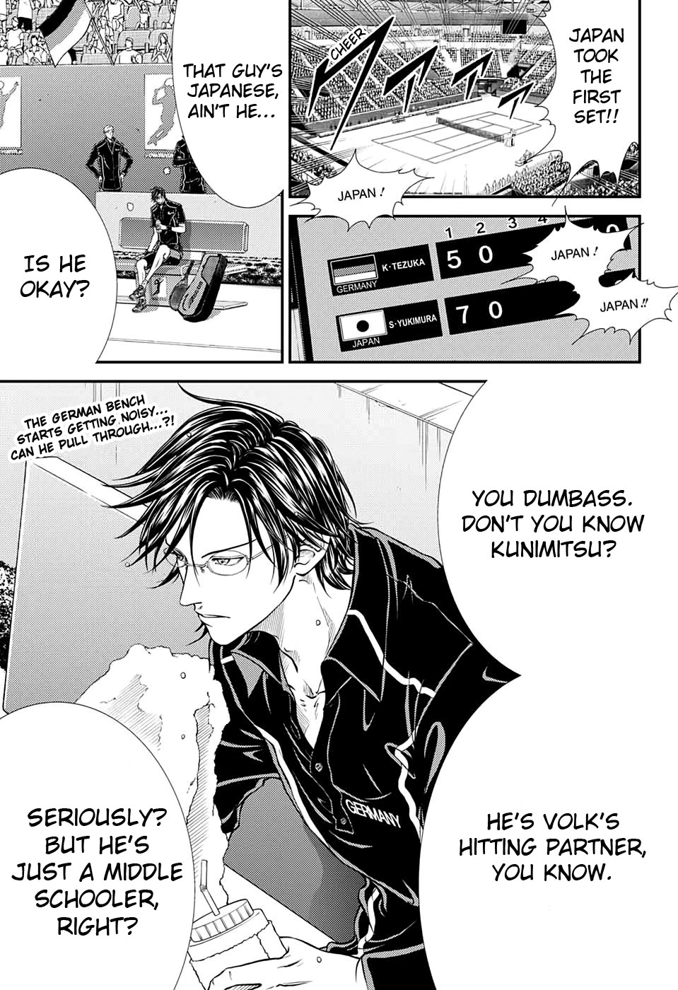 New Prince of Tennis chapter 304 page 1