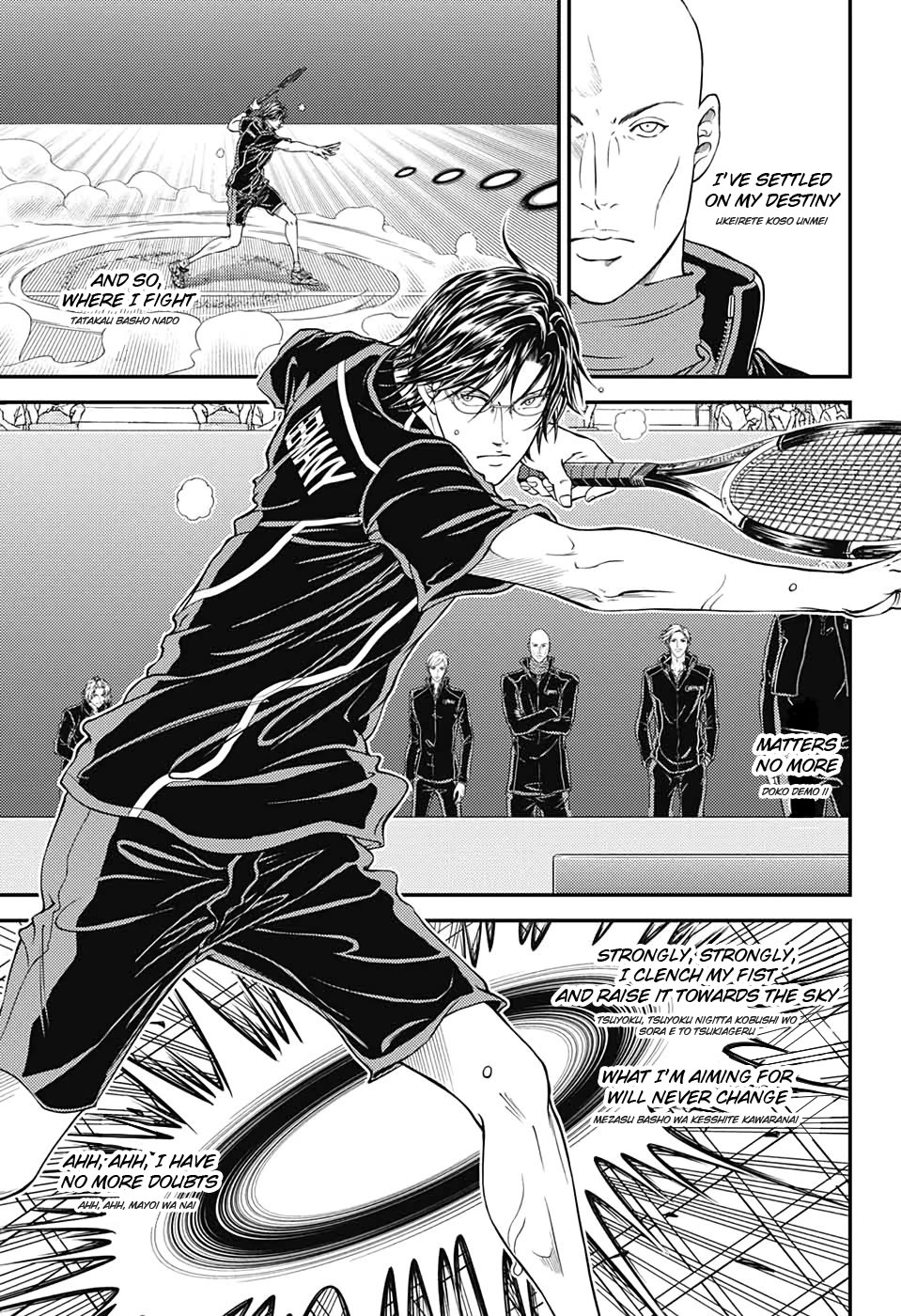New Prince of Tennis chapter 306 page 8
