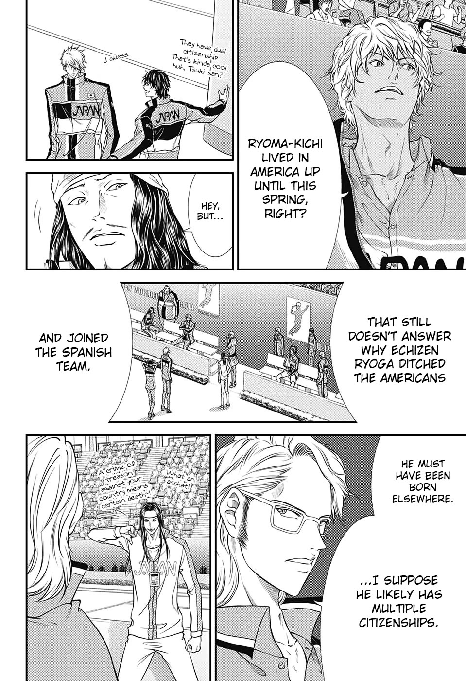 New Prince of Tennis chapter 317 page 2