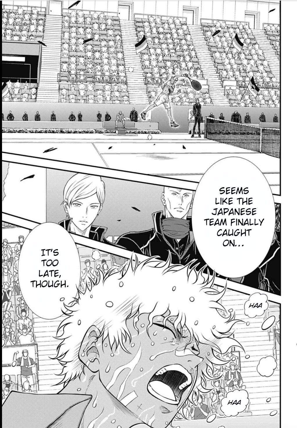 New Prince of Tennis chapter 325 page 8