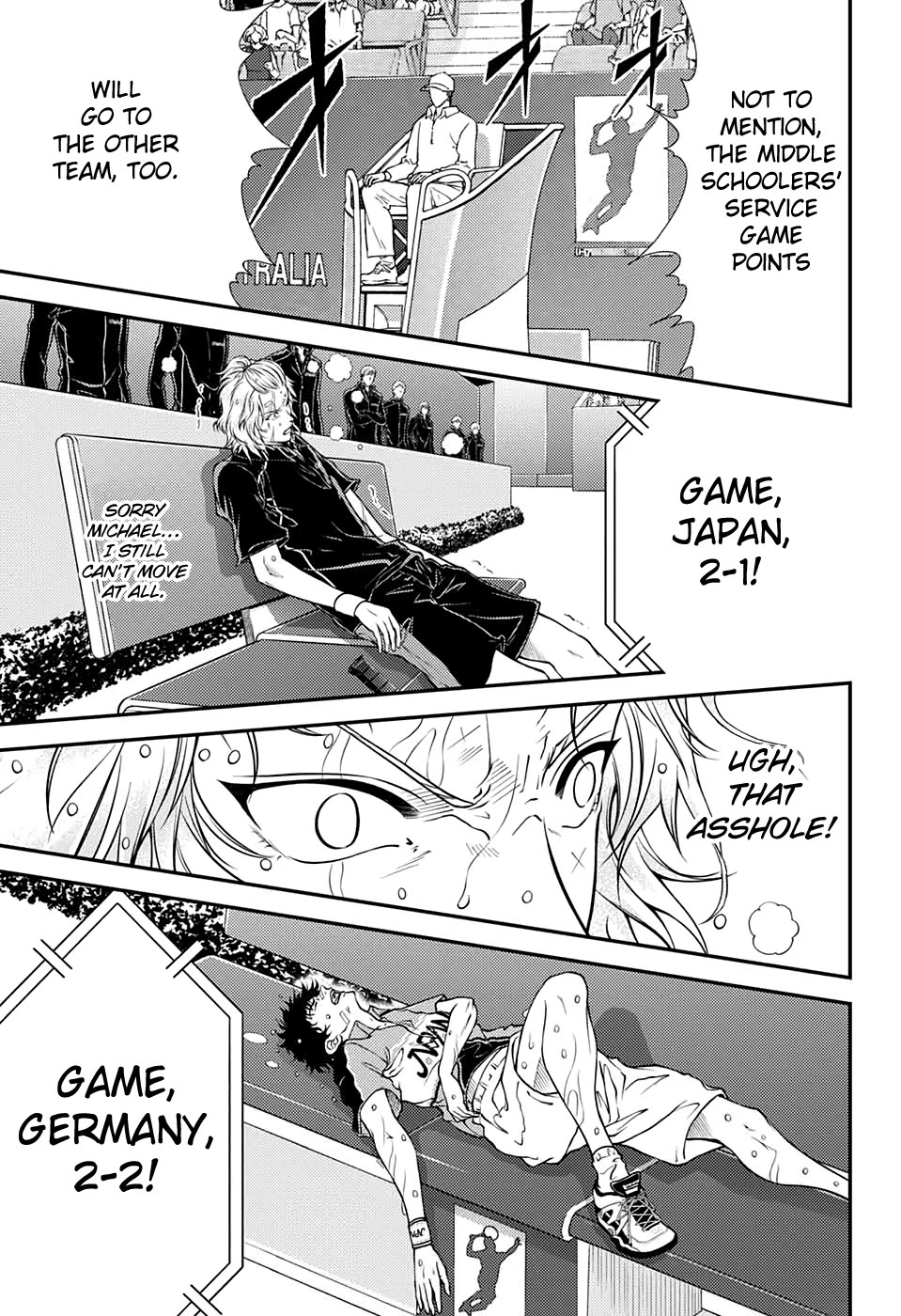 New Prince of Tennis chapter 328 page 5