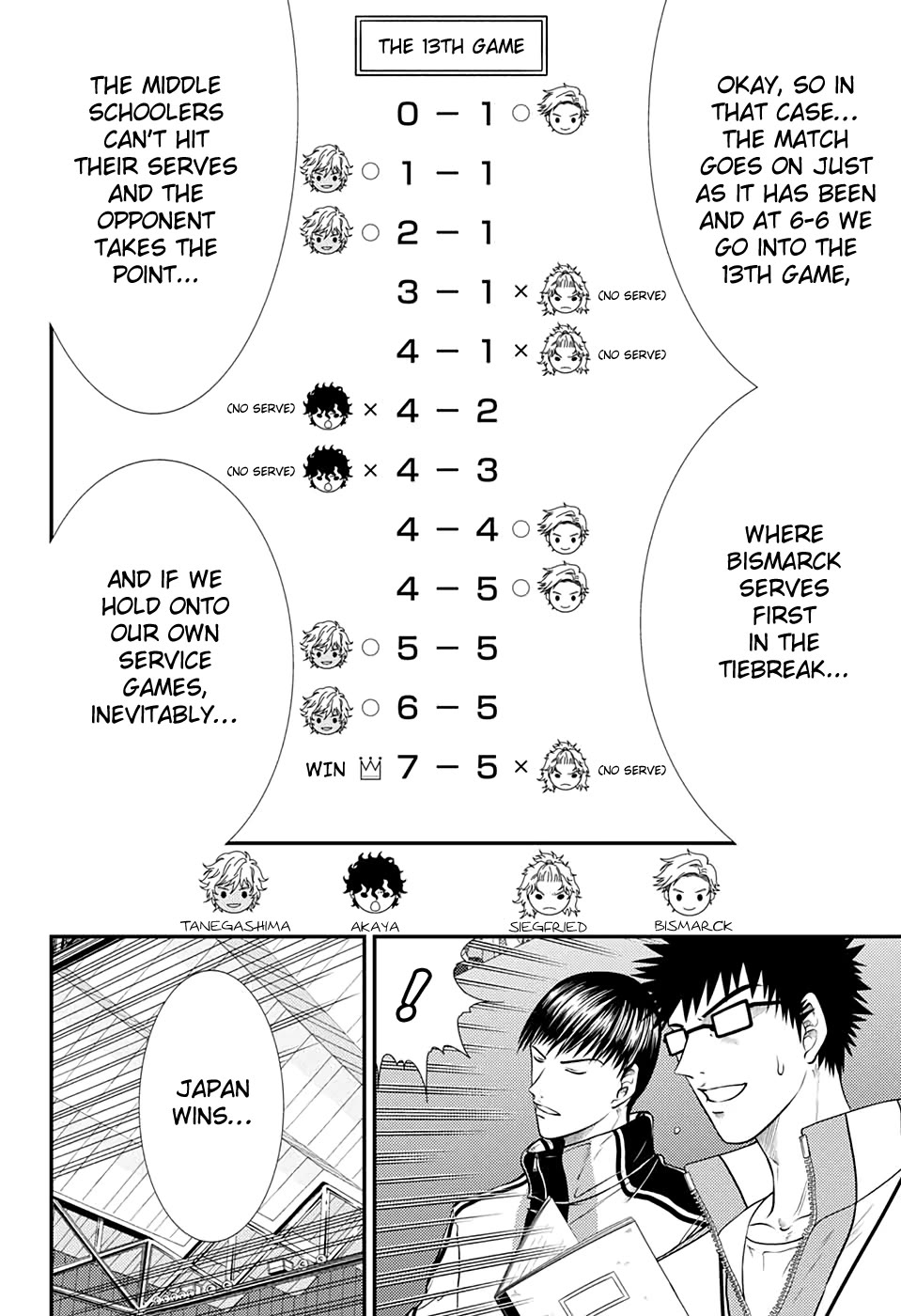 New Prince of Tennis chapter 328 page 8