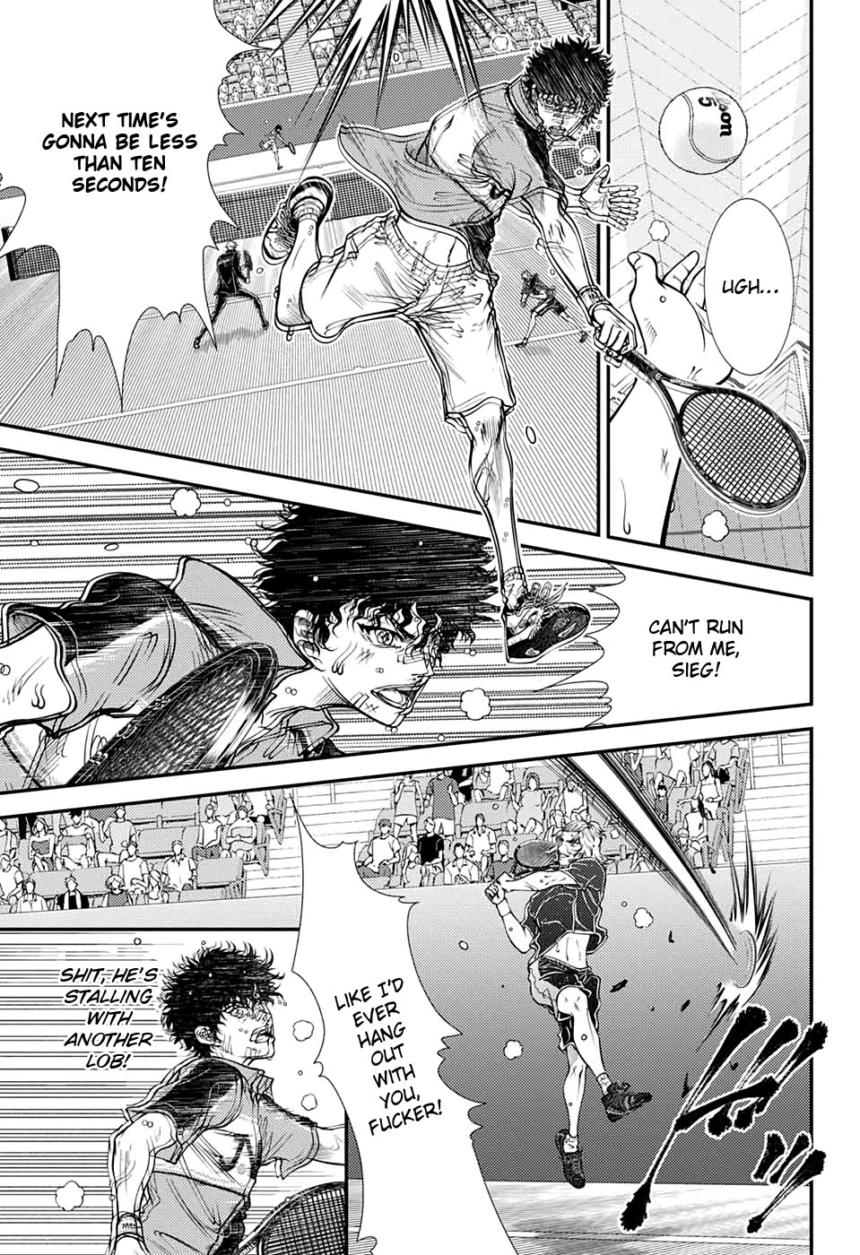 New Prince of Tennis chapter 334 page 8