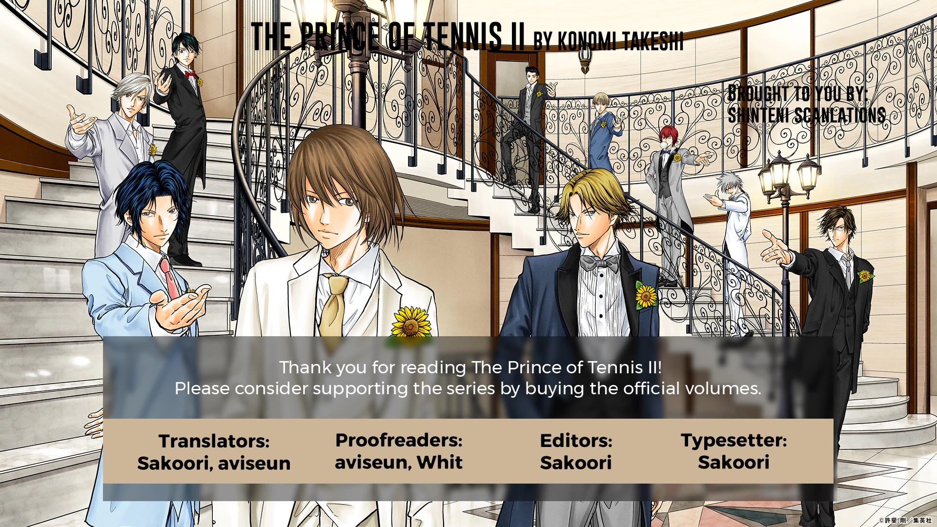 New Prince of Tennis chapter 350 page 12