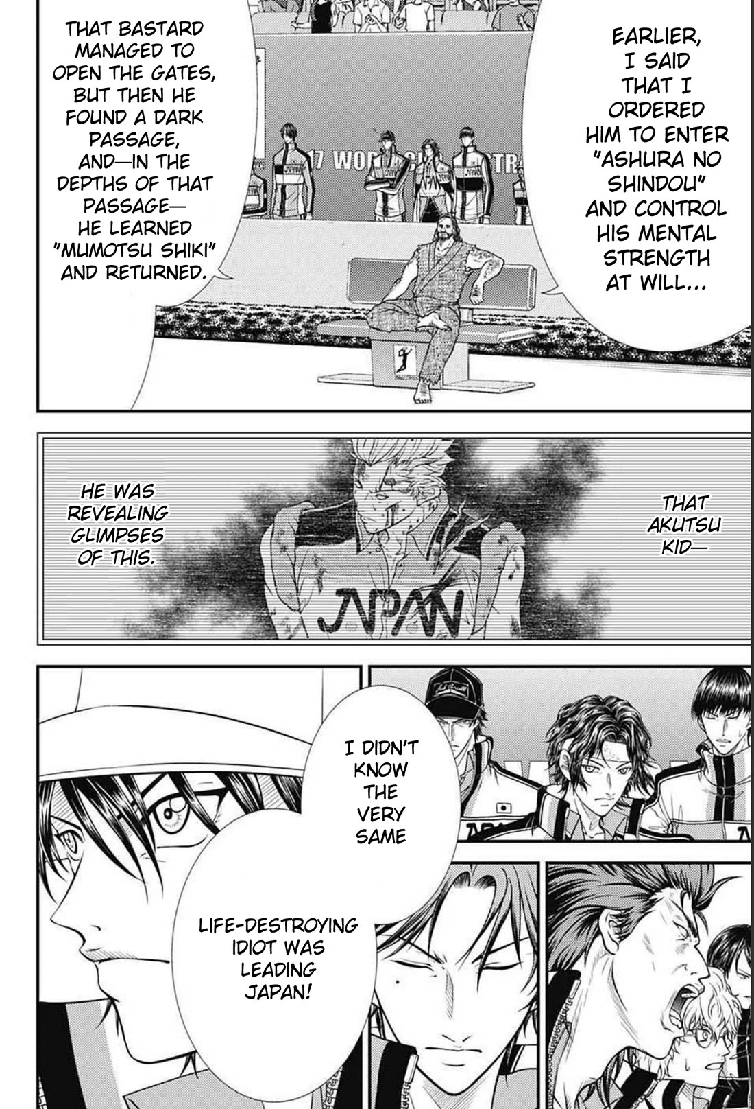 New Prince of Tennis chapter 350 page 4