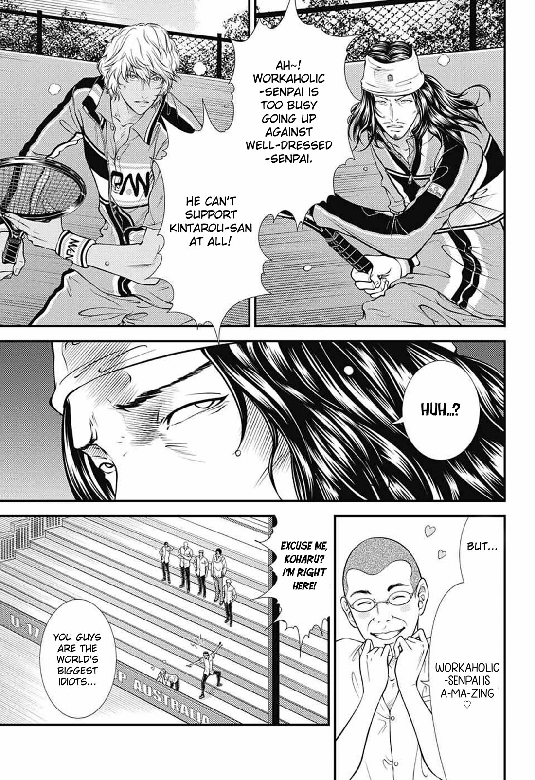New Prince of Tennis chapter 375 page 3