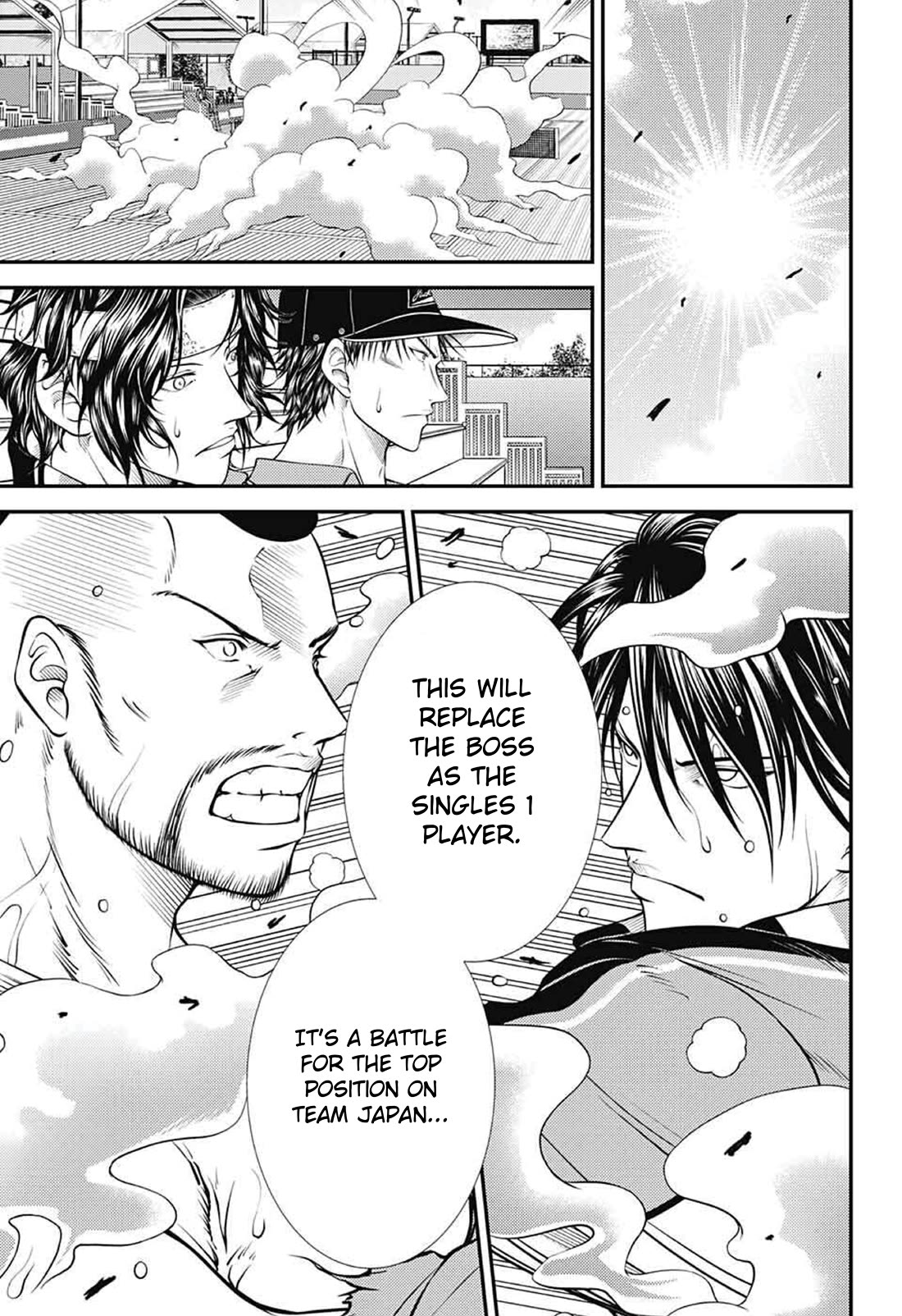 New Prince of Tennis chapter 375 page 9