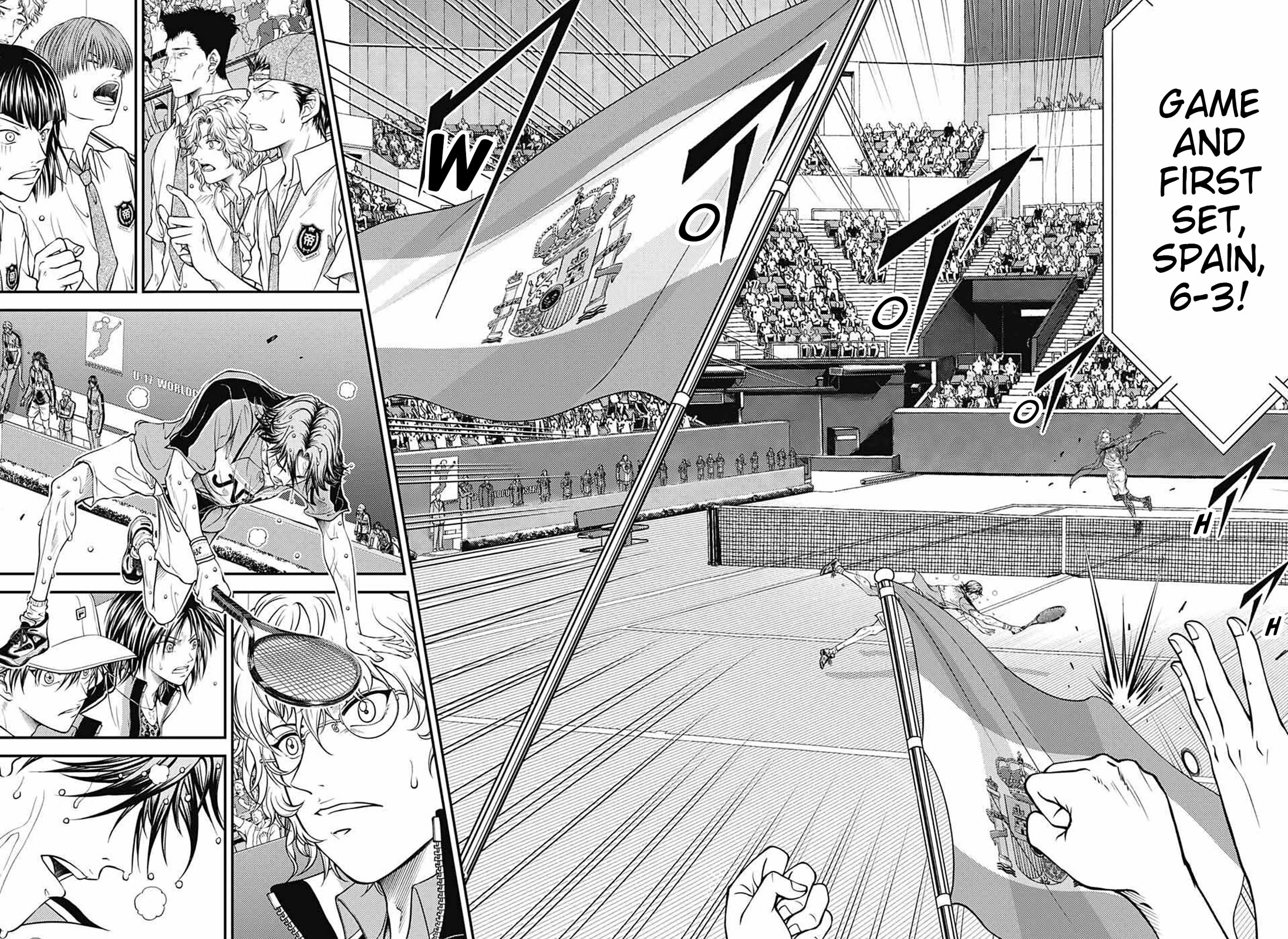 New Prince of Tennis chapter 394 page 9