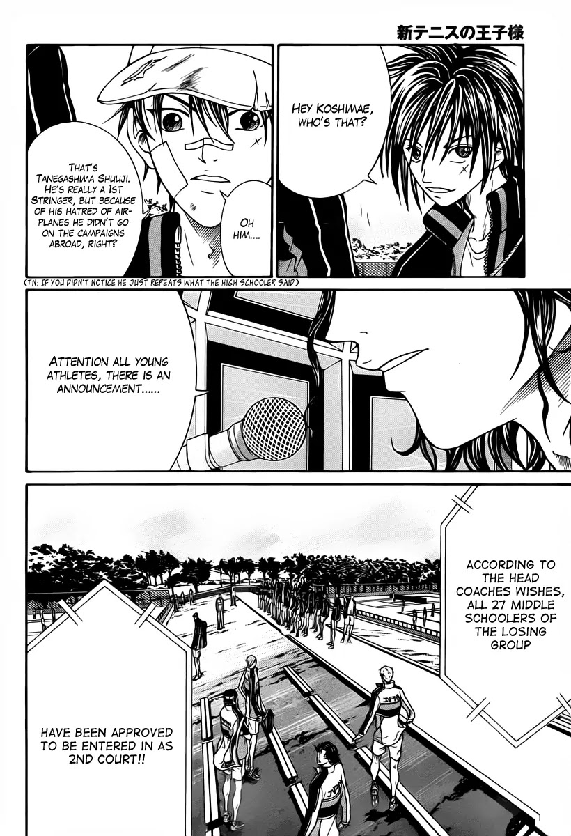 New Prince of Tennis chapter 48 page 8