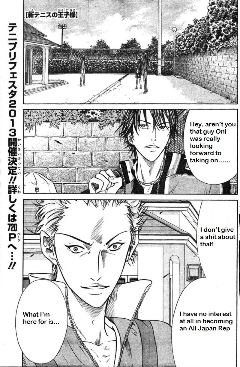 New Prince of Tennis chapter 92 page 1