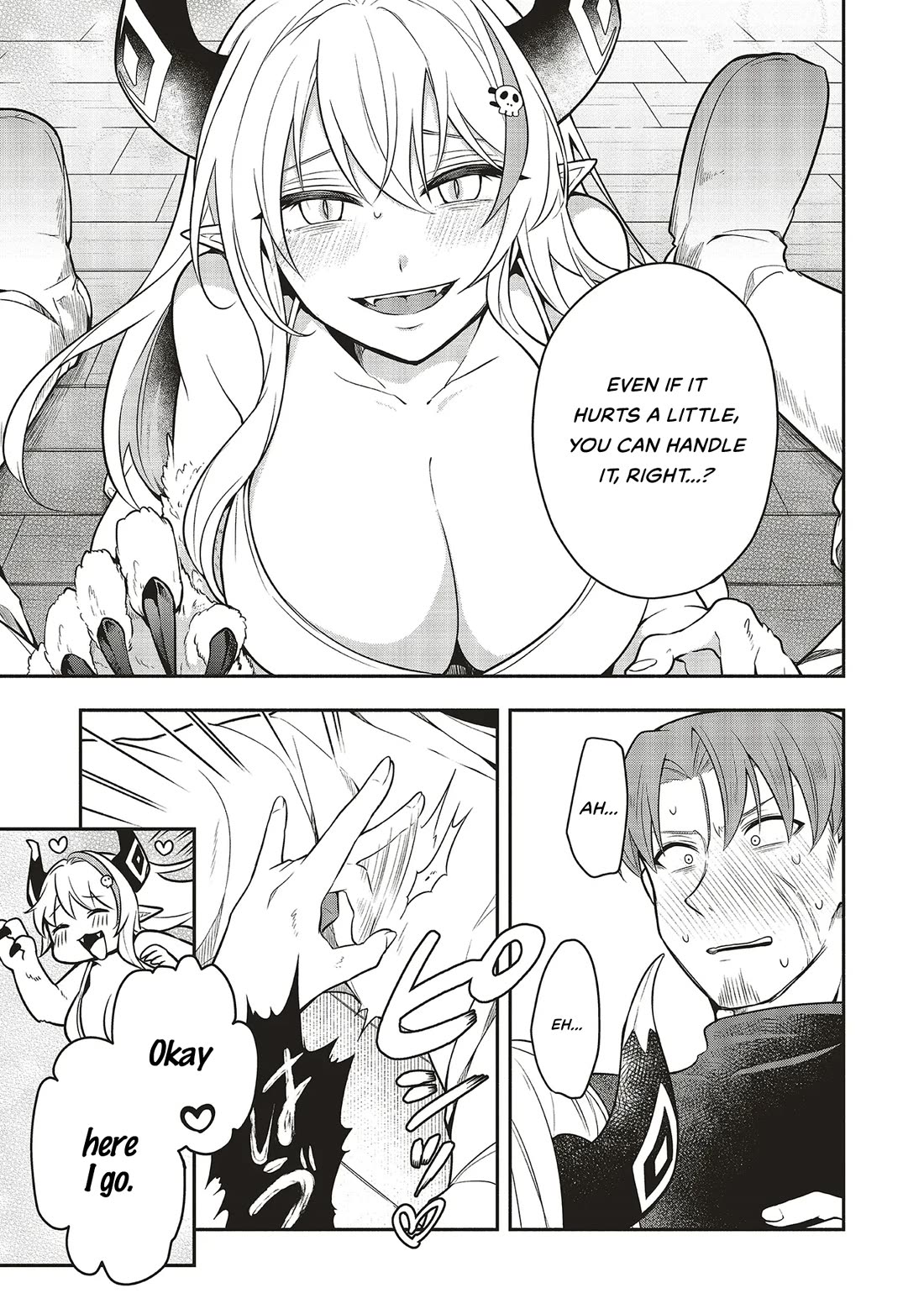 Newlywed Quest: The Demon King's Daughter Wants to Seduce the Serious Hero ♡ chapter 1 page 33