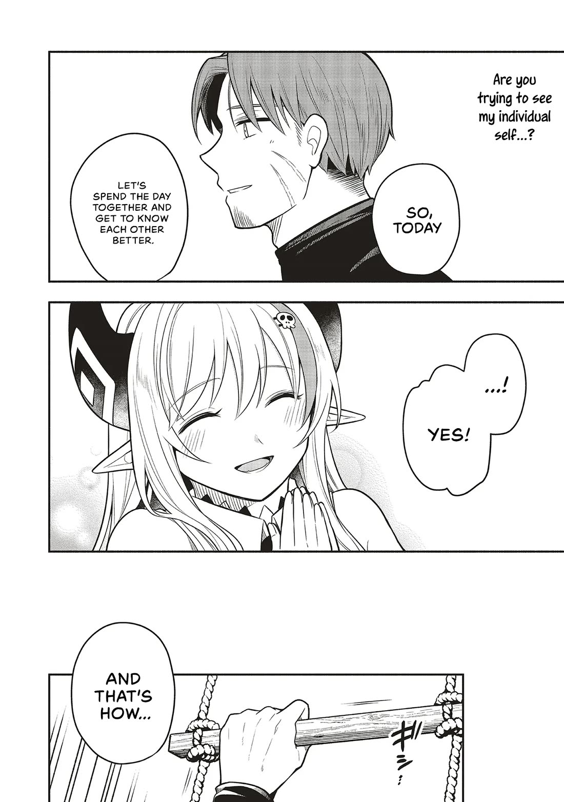 Newlywed Quest: The Demon King's Daughter Wants to Seduce the Serious Hero ♡ chapter 2 page 12