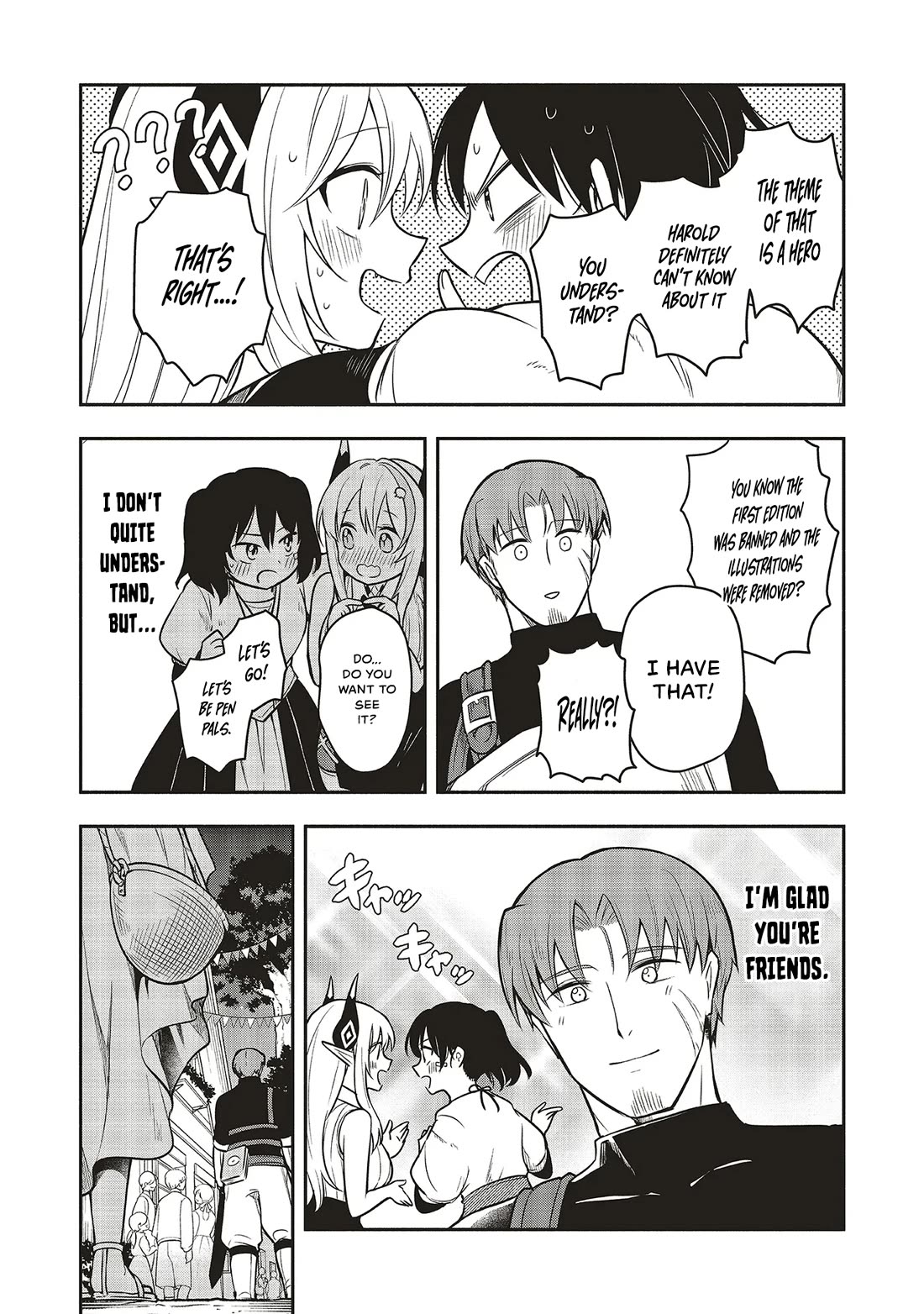 Newlywed Quest: The Demon King's Daughter Wants to Seduce the Serious Hero ♡ chapter 4 page 28