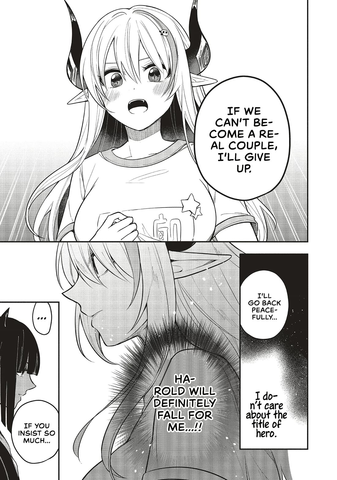 Newlywed Quest: The Demon King's Daughter Wants to Seduce the Serious Hero ♡ chapter 5.1 page 17