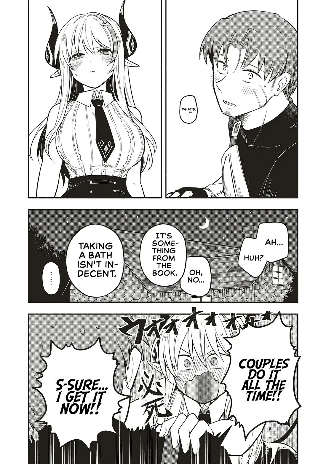 Newlywed Quest: The Demon King's Daughter Wants to Seduce the Serious Hero ♡ chapter 5.2 page 1