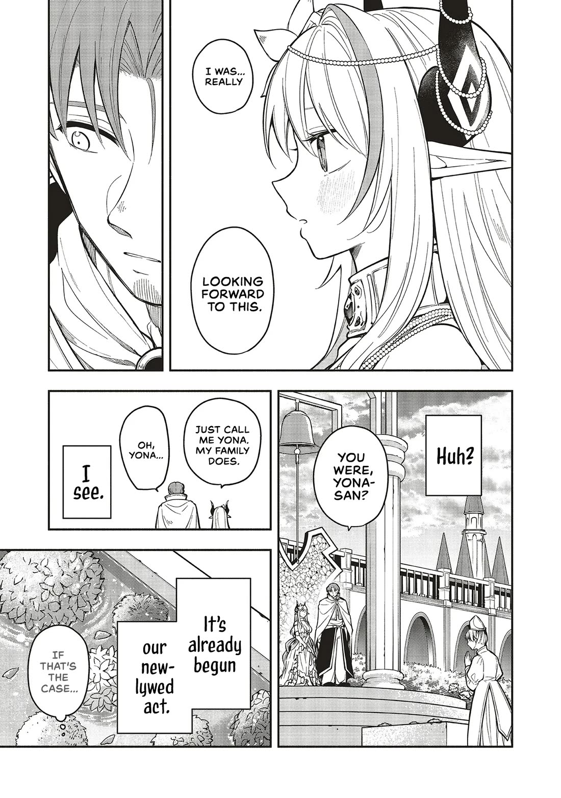 Newlywed Quest: The Demon King's Daughter Wants to Seduce the Serious Hero ♡ chapter 6.1 page 11