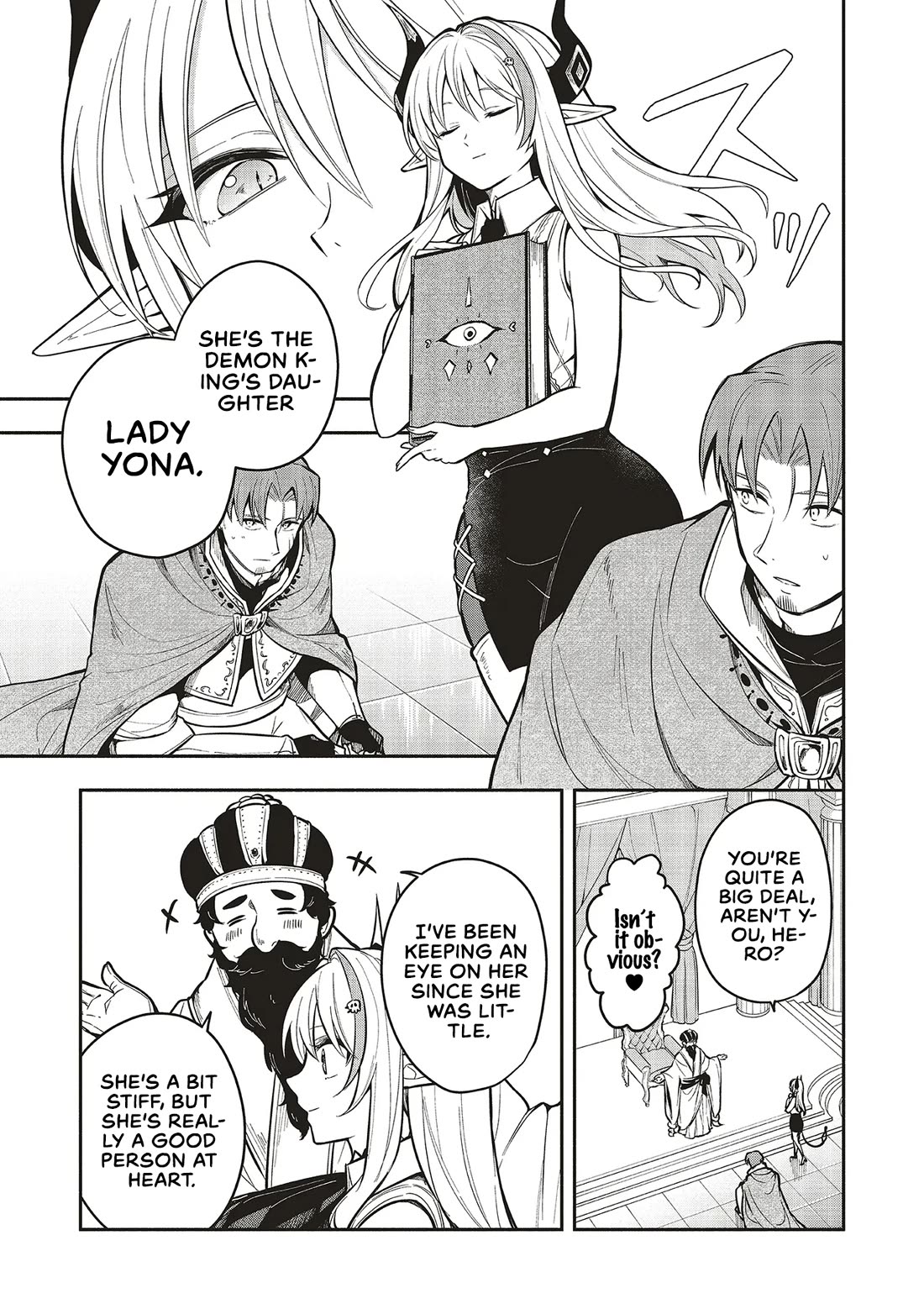 Newlywed Quest: The Demon King's Daughter Wants to Seduce the Serious Hero ♡ chapter 6.1 page 5