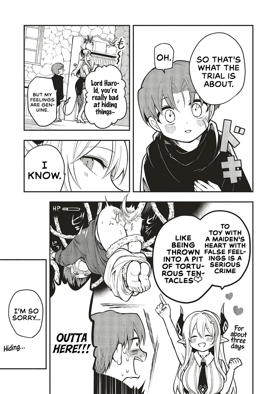 Newlywed Quest: The Demon King's Daughter Wants to Seduce the Serious Hero ♡ chapter 7.1 page 13