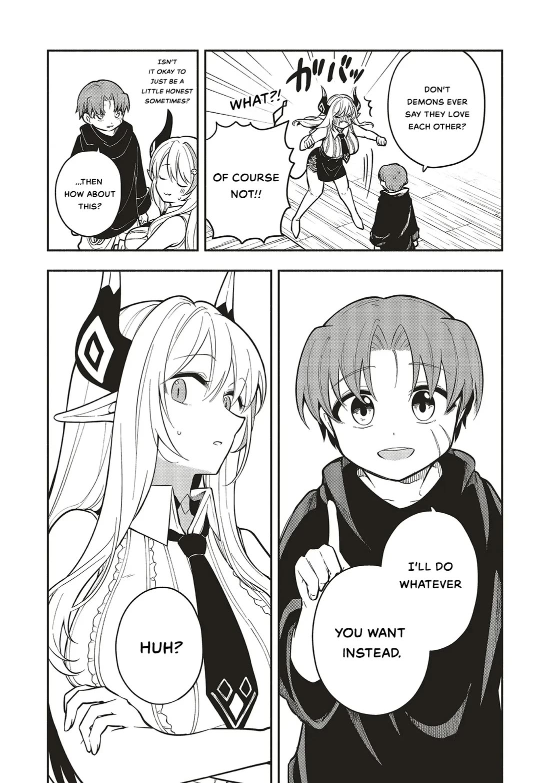 Newlywed Quest: The Demon King's Daughter Wants to Seduce the Serious Hero ♡ chapter 7.2 page 4