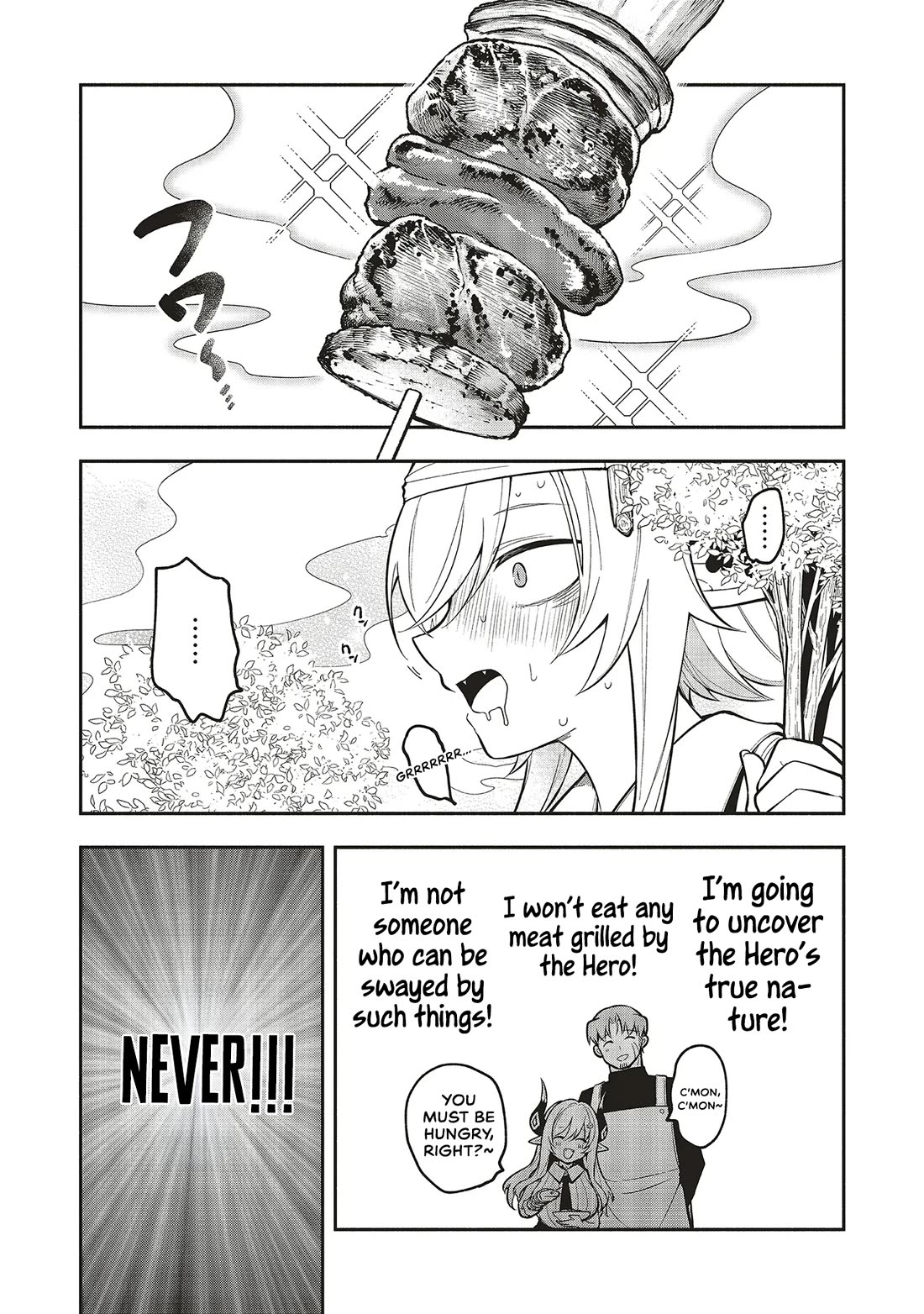 Newlywed Quest: The Demon King's Daughter Wants to Seduce the Serious Hero ♡ chapter 8 page 15