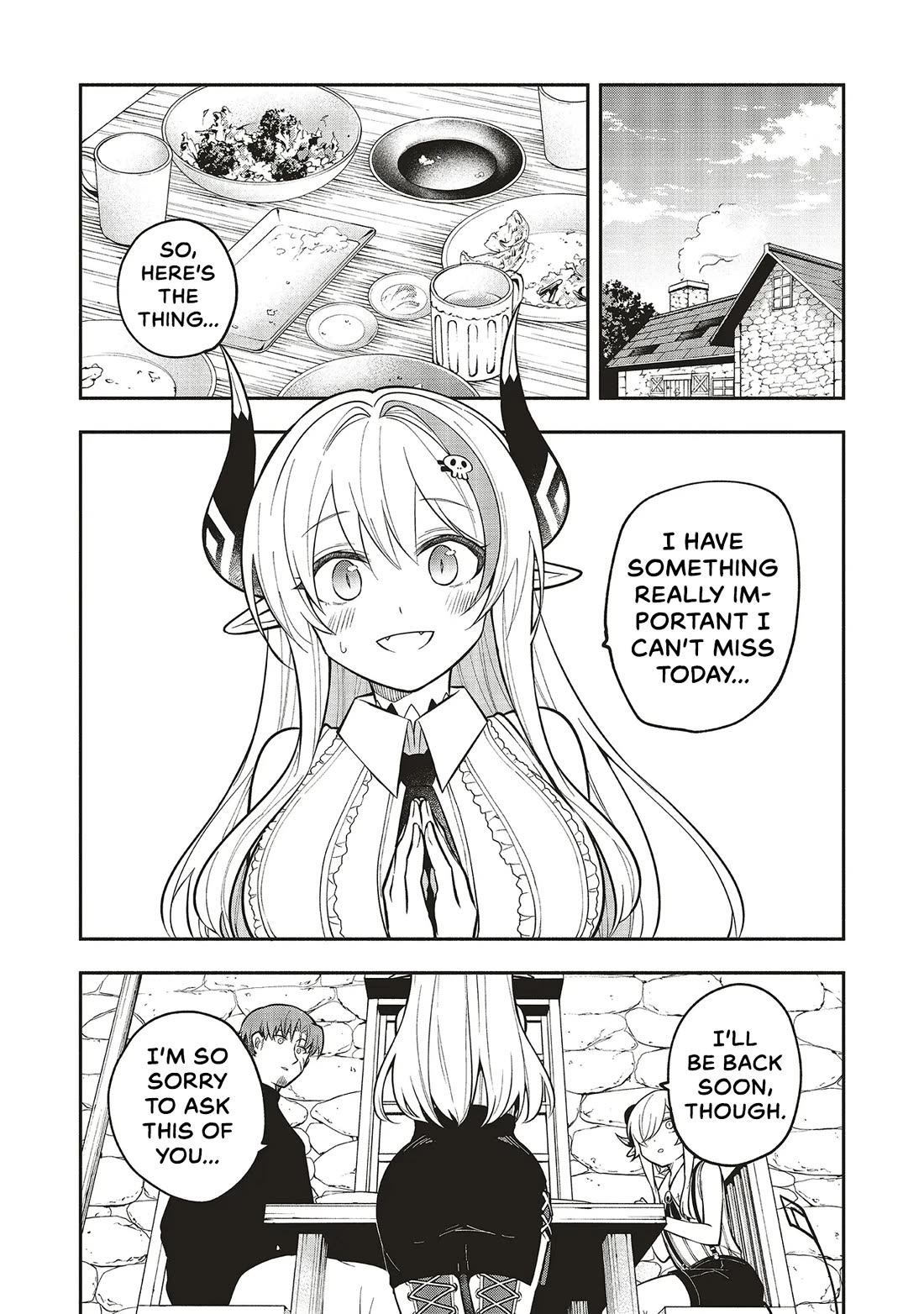 Newlywed Quest: The Demon King's Daughter Wants to Seduce the Serious Hero ♡ chapter 8 page 28