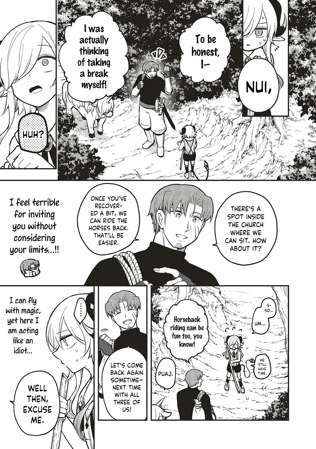 Newlywed Quest: The Demon King's Daughter Wants to Seduce the Serious Hero ♡ chapter 9.1 page 9