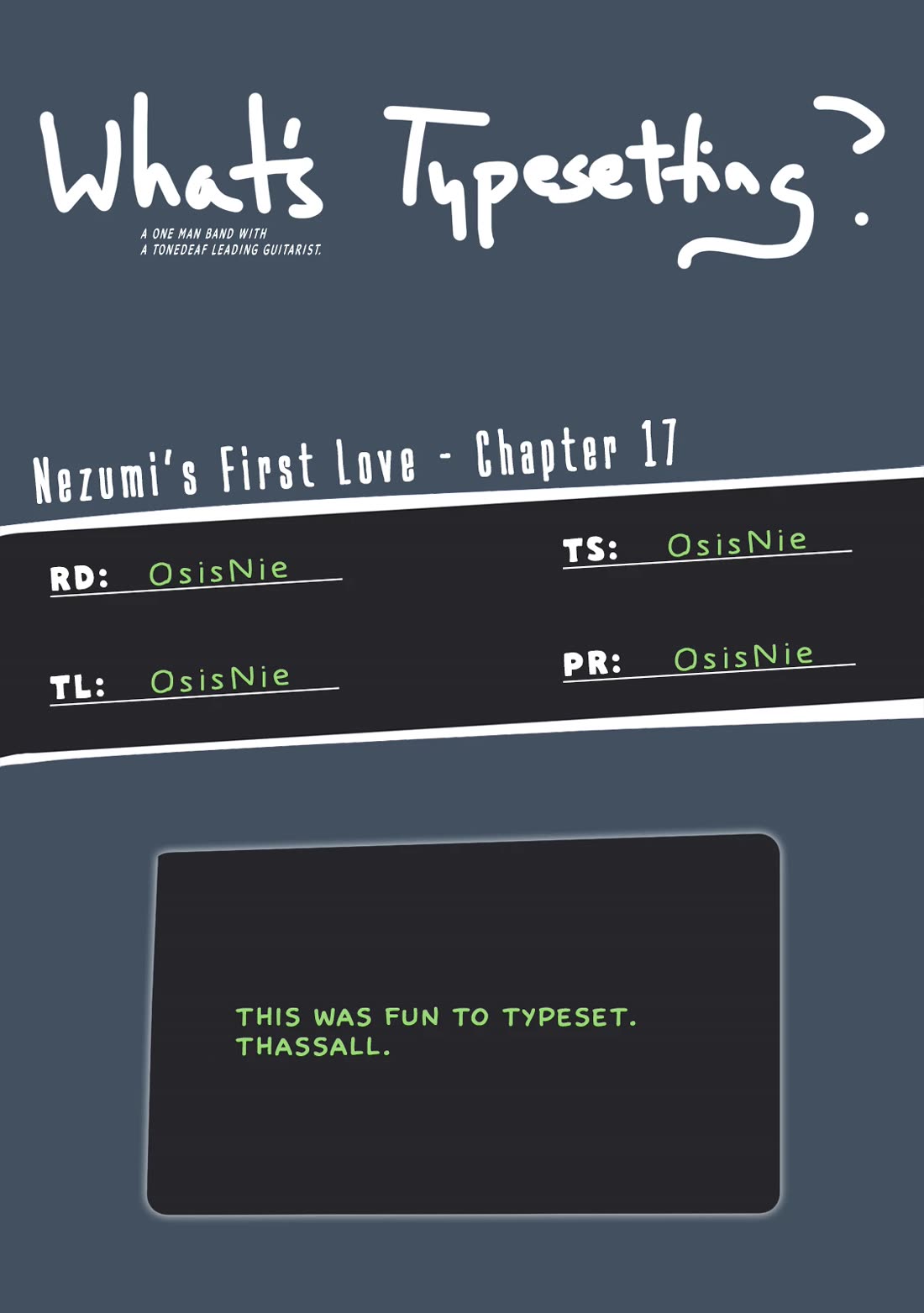 Nezumi's First Love chapter 17 page 23