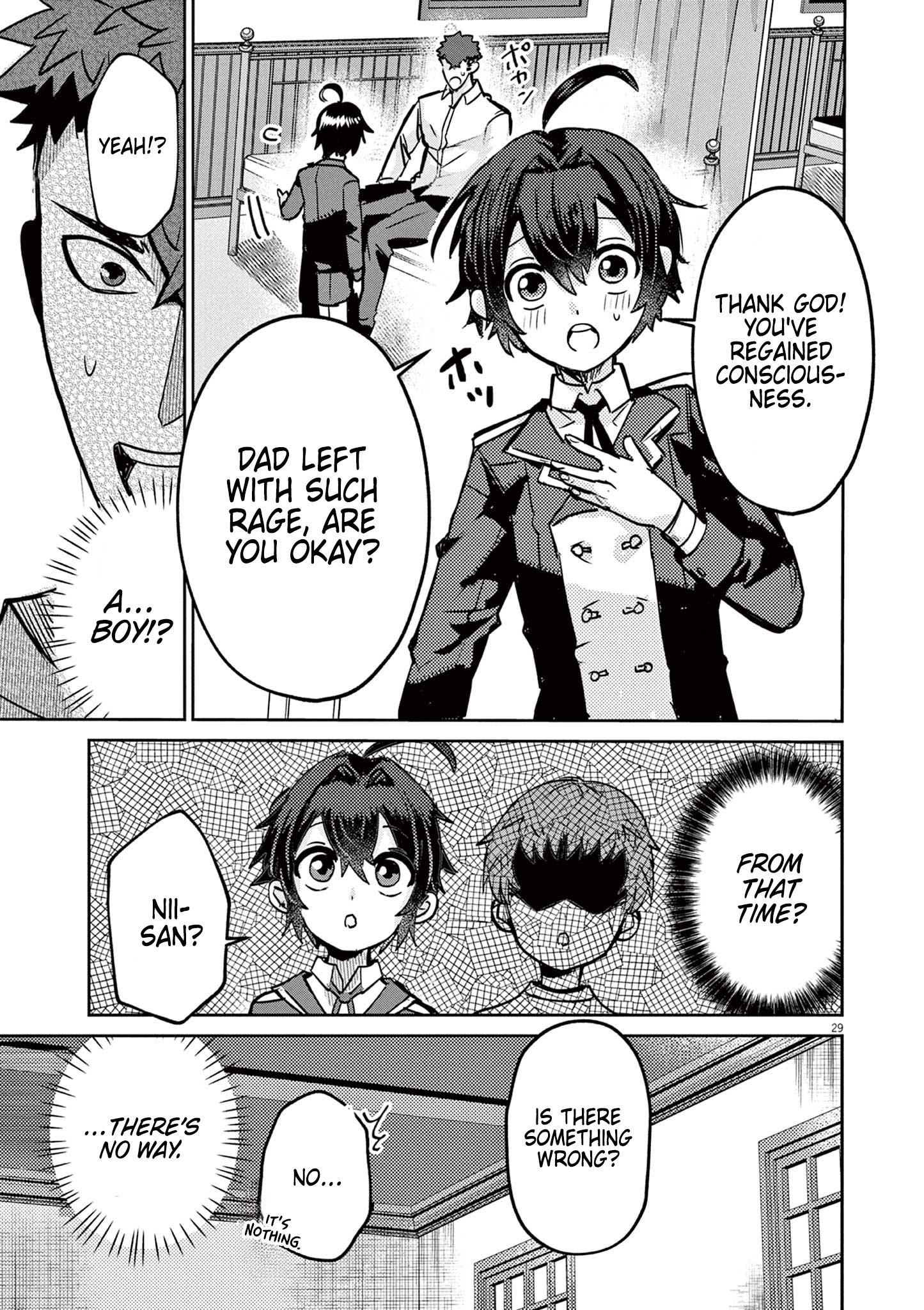 Nichiasa Suki no Otaku ga Akuyaku Seito ni Tenseishita Kekka, Hametsu Flag ga Houkaishiteiku Ken ni Tsuite chapter 1 page 27