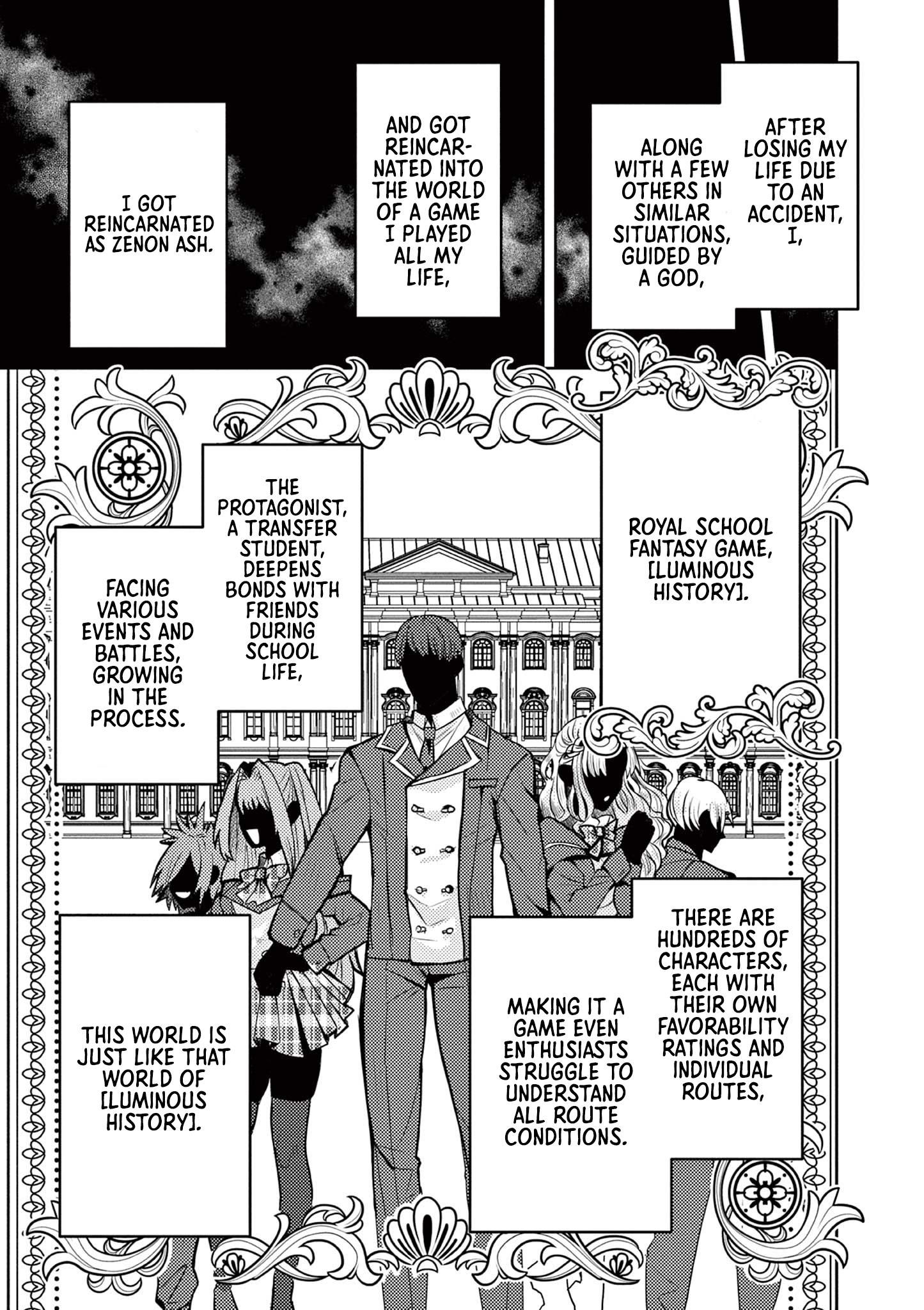 Nichiasa Suki no Otaku ga Akuyaku Seito ni Tenseishita Kekka, Hametsu Flag ga Houkaishiteiku Ken ni Tsuite chapter 1 page 49
