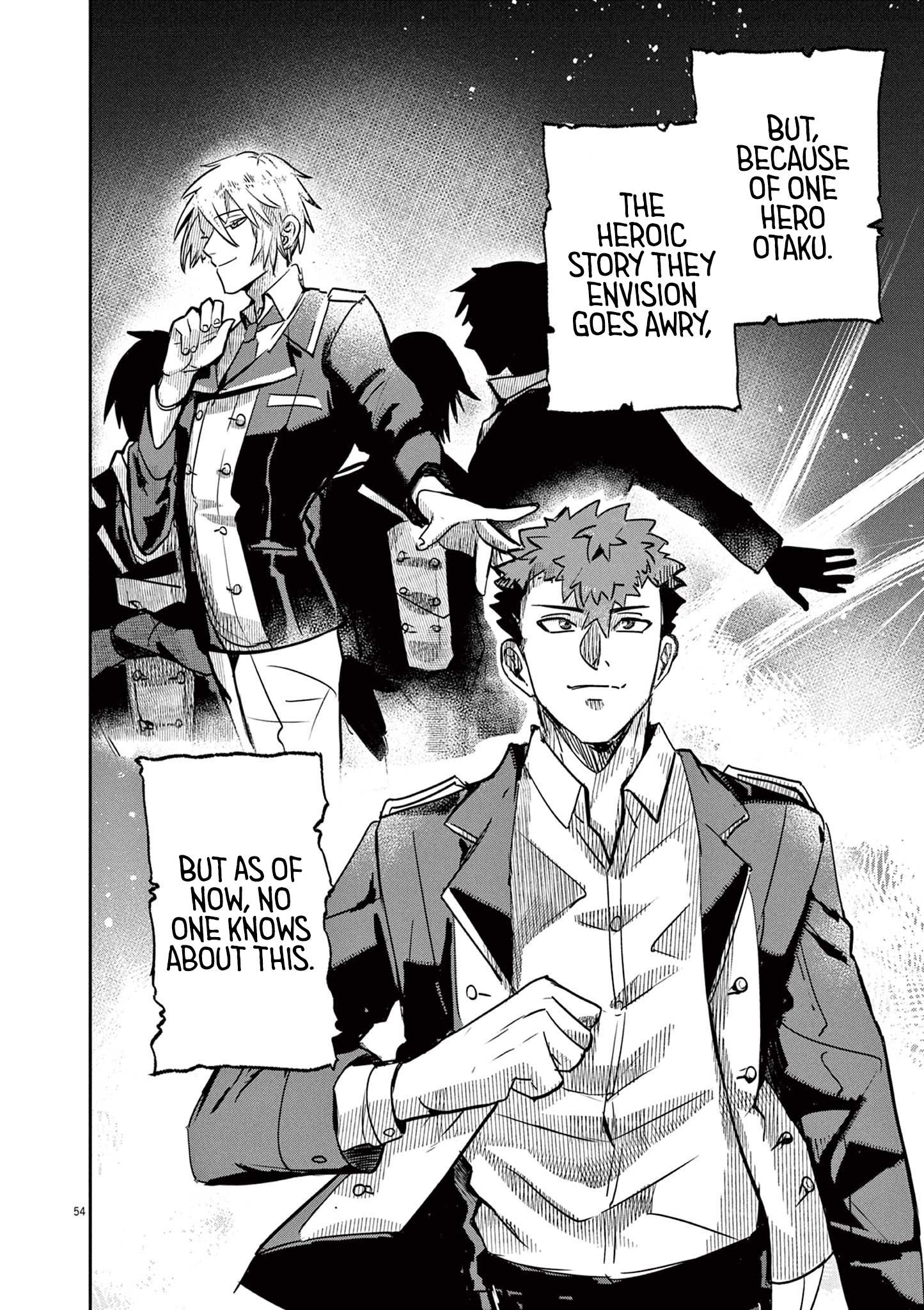 Nichiasa Suki no Otaku ga Akuyaku Seito ni Tenseishita Kekka, Hametsu Flag ga Houkaishiteiku Ken ni Tsuite chapter 1 page 52