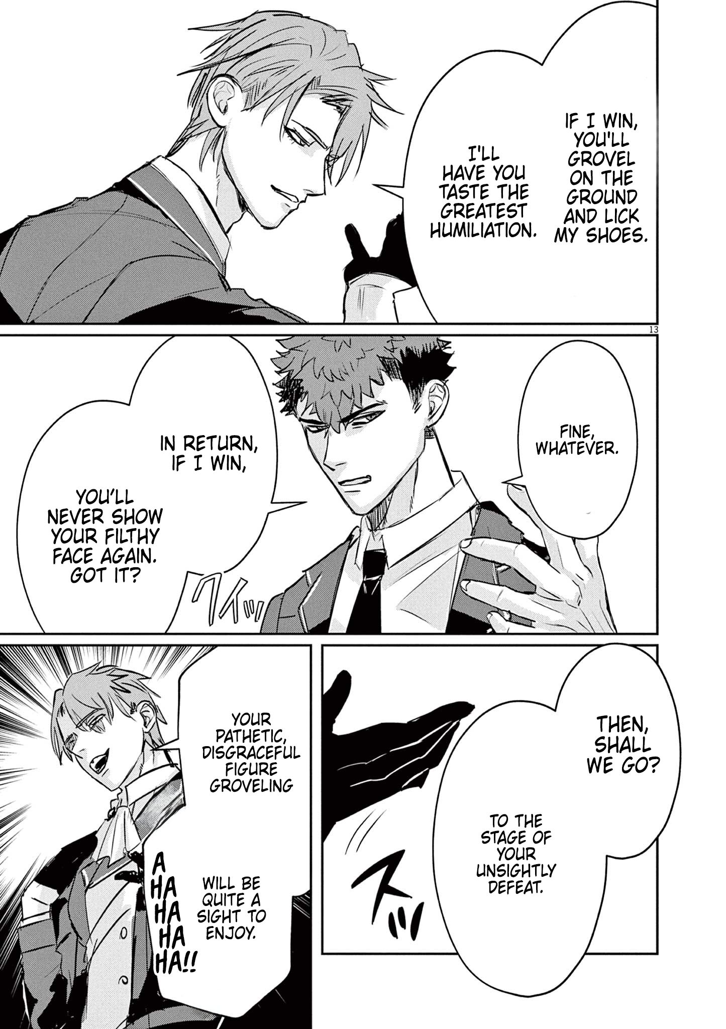 Nichiasa Suki no Otaku ga Akuyaku Seito ni Tenseishita Kekka, Hametsu Flag ga Houkaishiteiku Ken ni Tsuite chapter 2 page 13