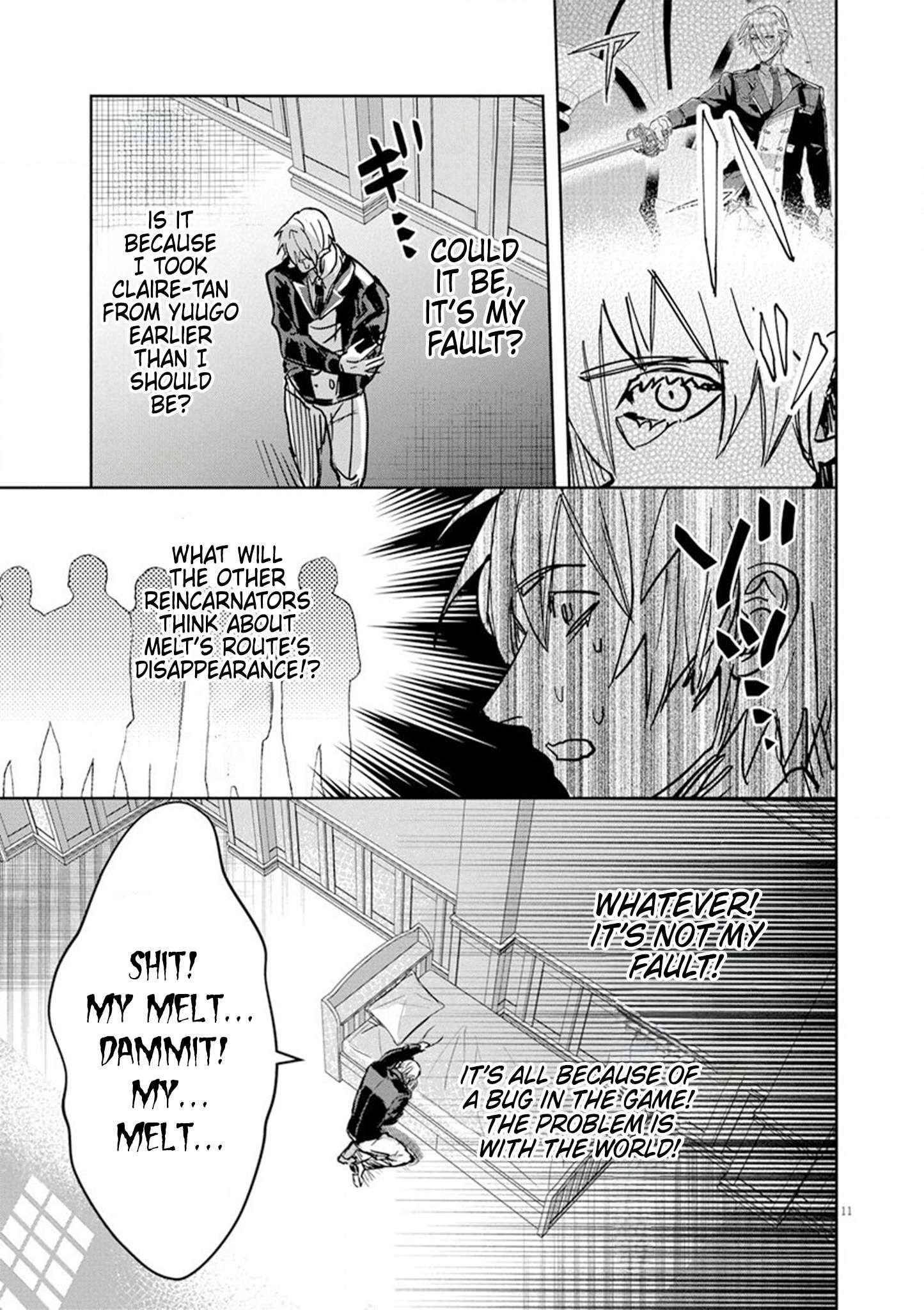 Nichiasa Suki no Otaku ga Akuyaku Seito ni Tenseishita Kekka, Hametsu Flag ga Houkaishiteiku Ken ni Tsuite chapter 7 page 10