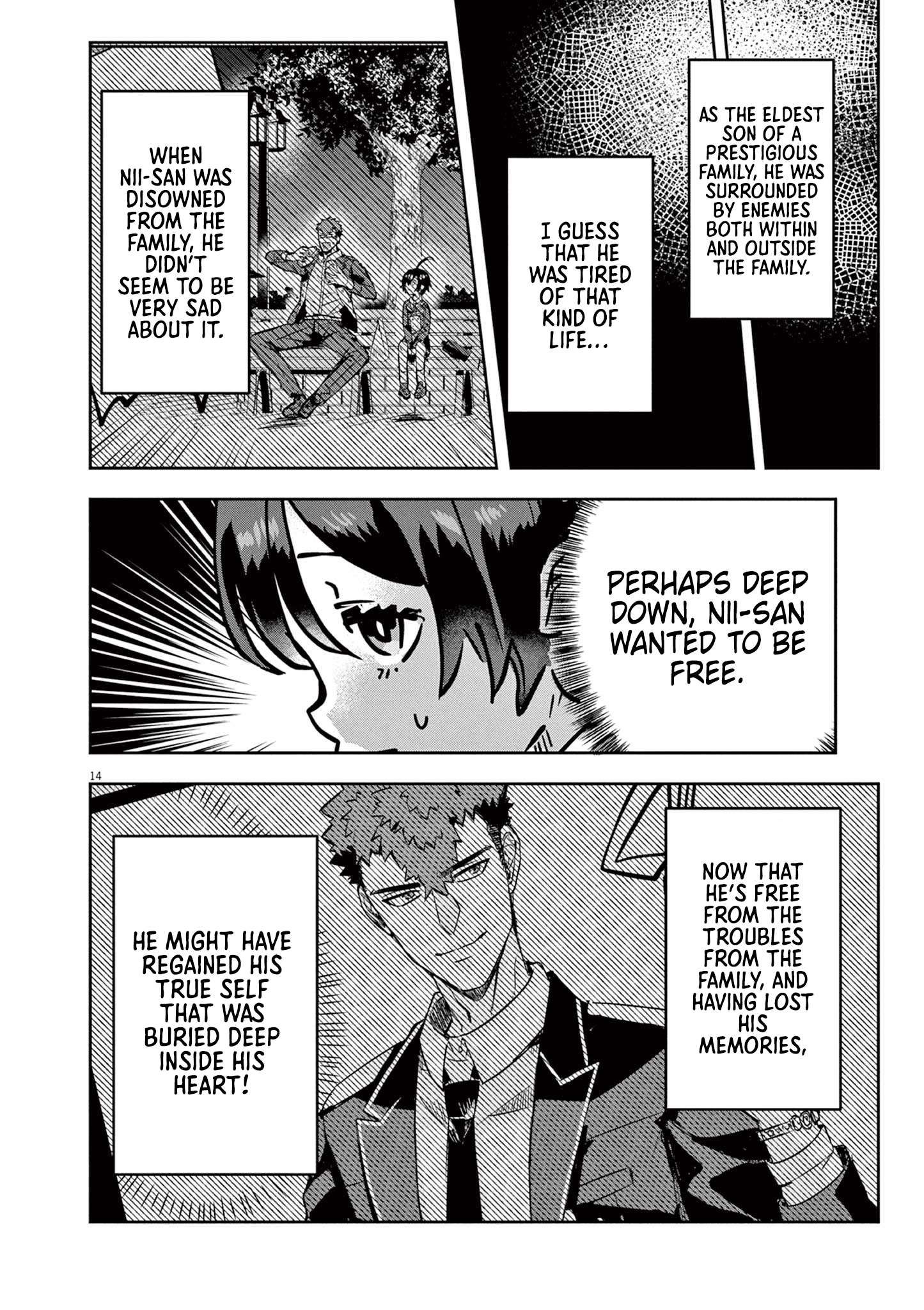 Nichiasa Suki no Otaku ga Akuyaku Seito ni Tenseishita Kekka, Hametsu Flag ga Houkaishiteiku Ken ni Tsuite chapter 7 page 13