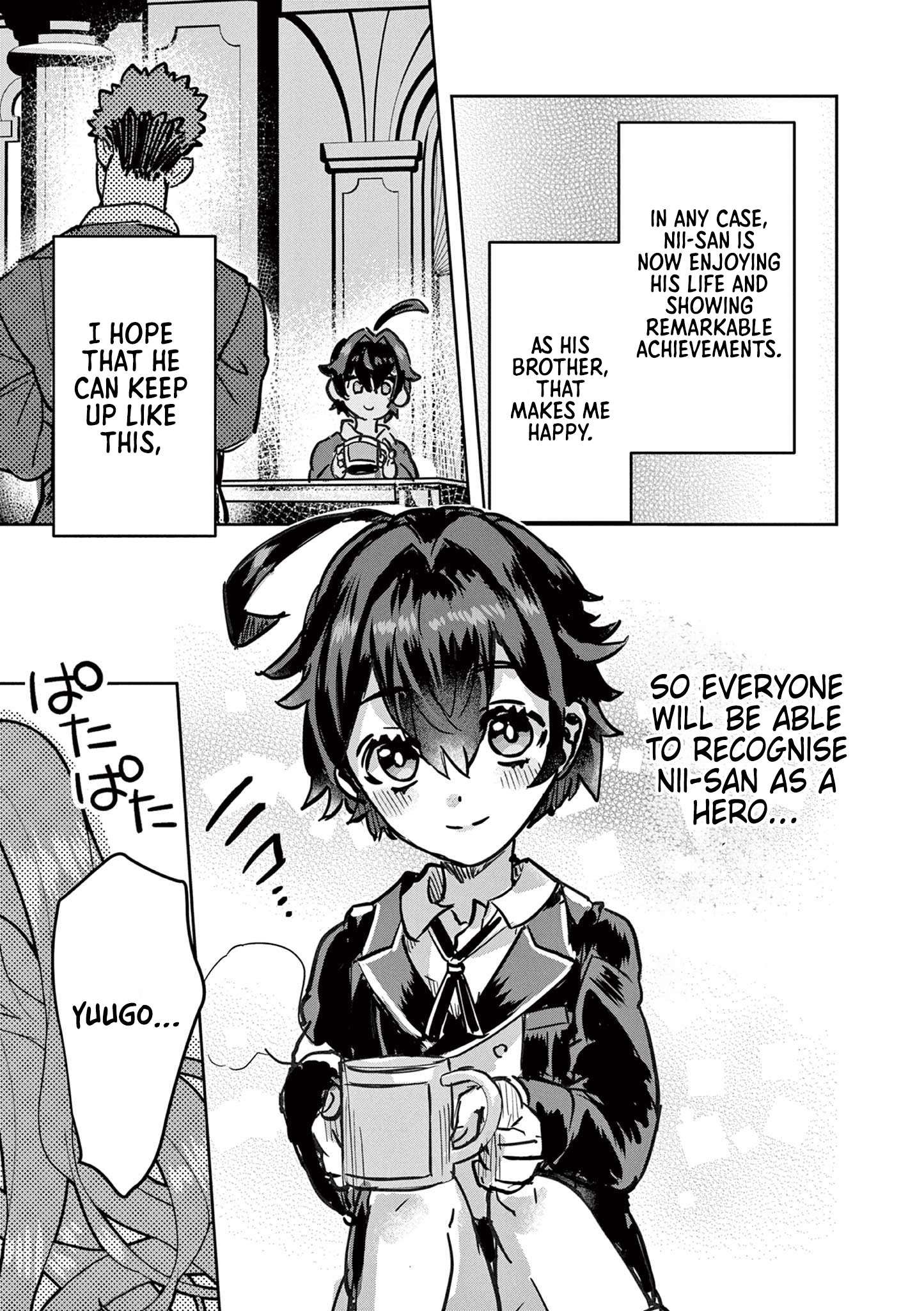 Nichiasa Suki no Otaku ga Akuyaku Seito ni Tenseishita Kekka, Hametsu Flag ga Houkaishiteiku Ken ni Tsuite chapter 7 page 14