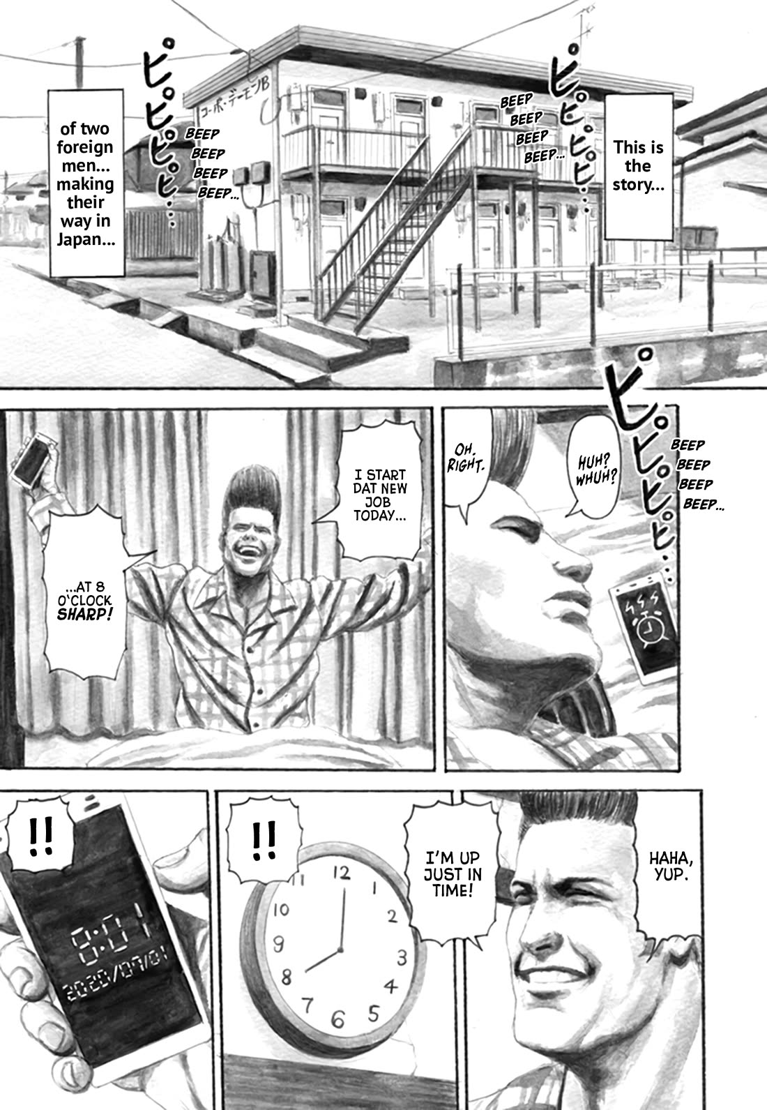 Nick & Lever chapter 1 page 1