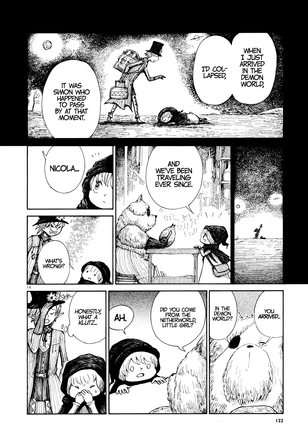 Nicola's Leasurely Demon World Travelogue chapter 1 page 14