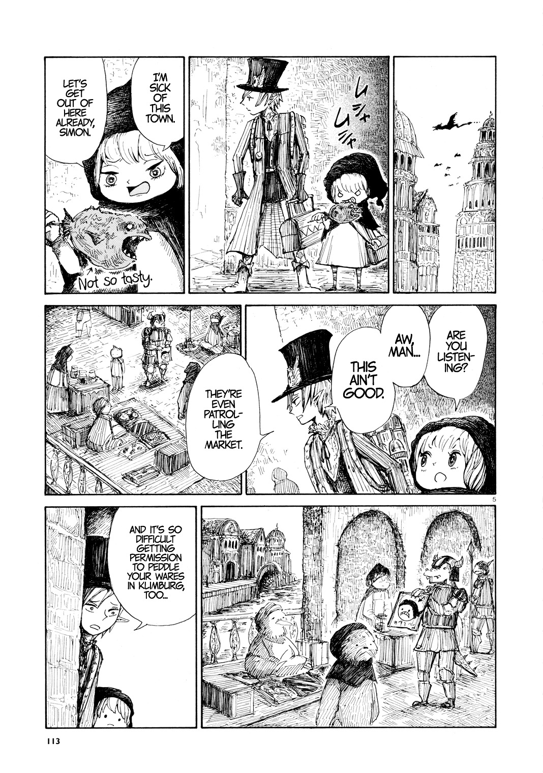 Nicola's Leasurely Demon World Travelogue chapter 1 page 5