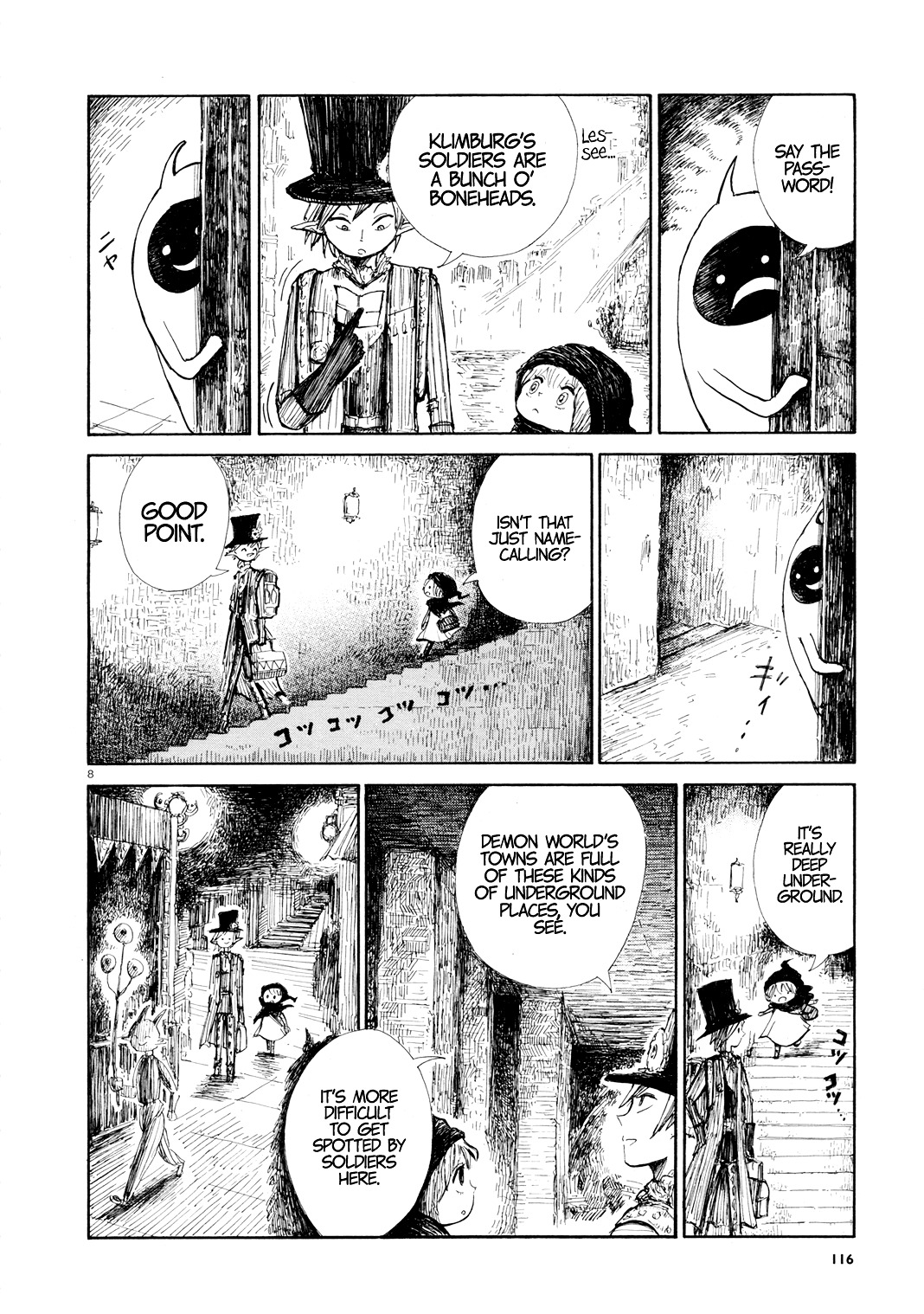 Nicola's Leasurely Demon World Travelogue chapter 1 page 8