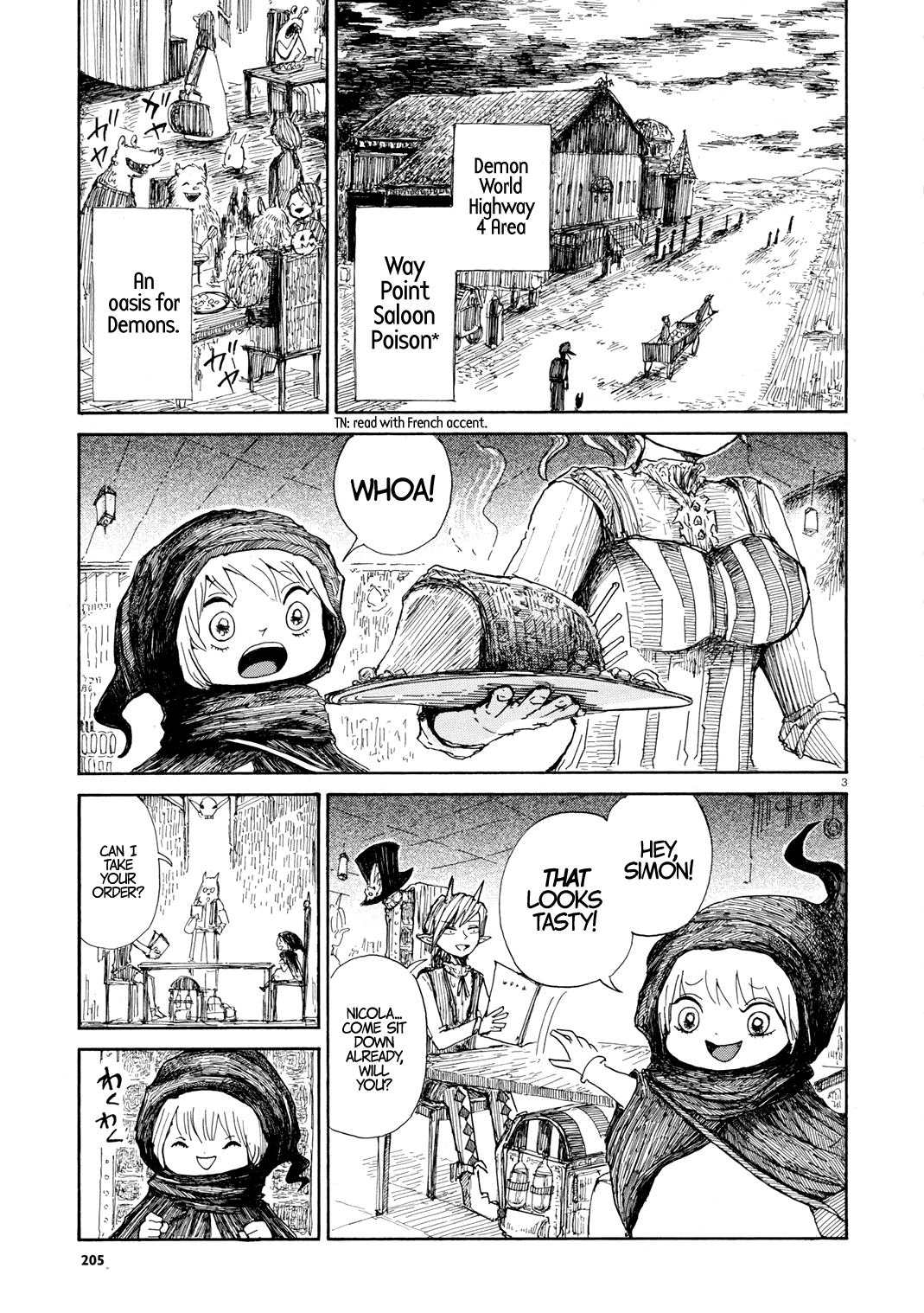 Nicola's Leasurely Demon World Travelogue chapter 2 page 3